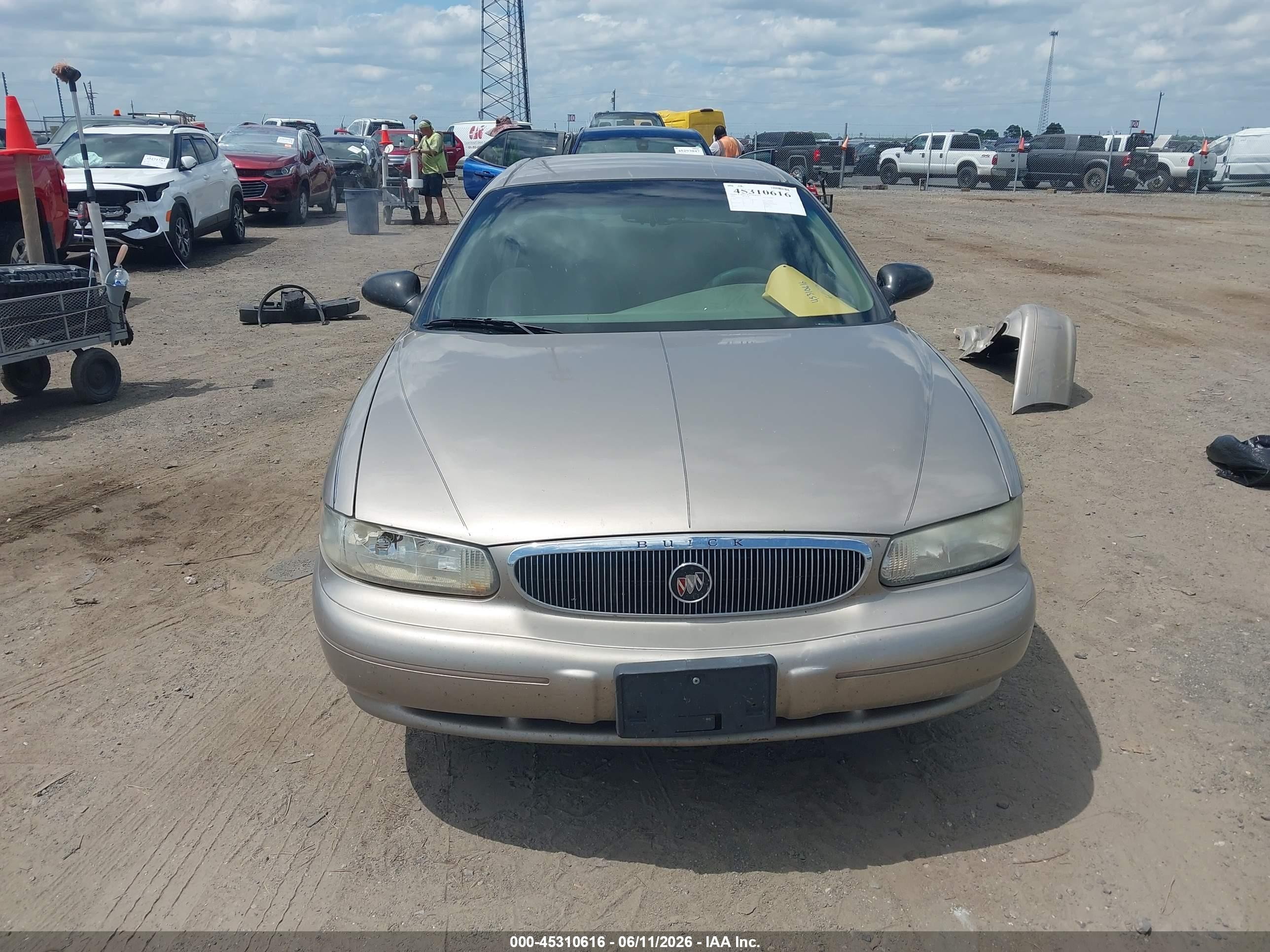 2003 Buick Century Custom Beige vin: 2G4WS52J431132271