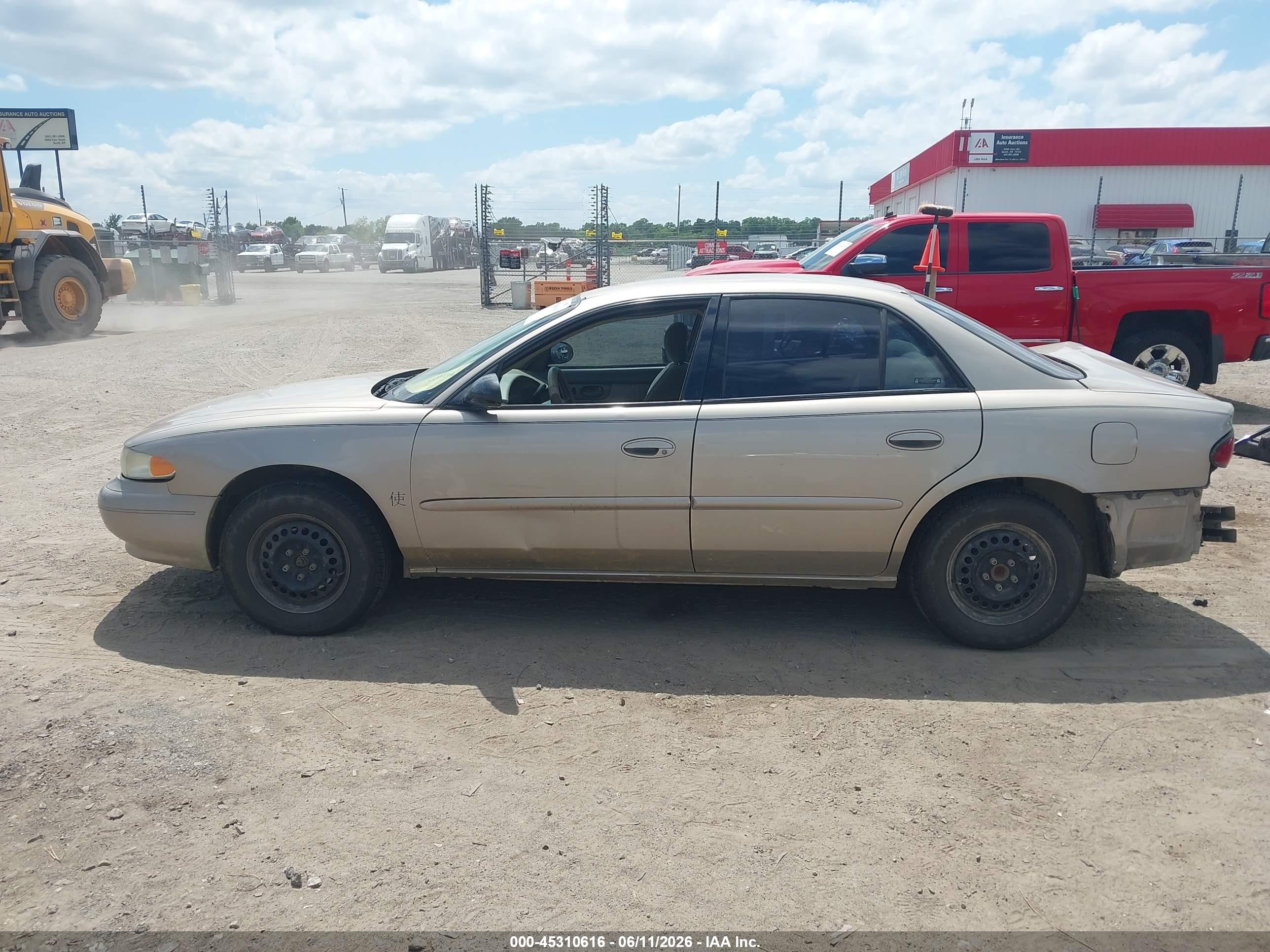 2003 Buick Century Custom Beige vin: 2G4WS52J431132271