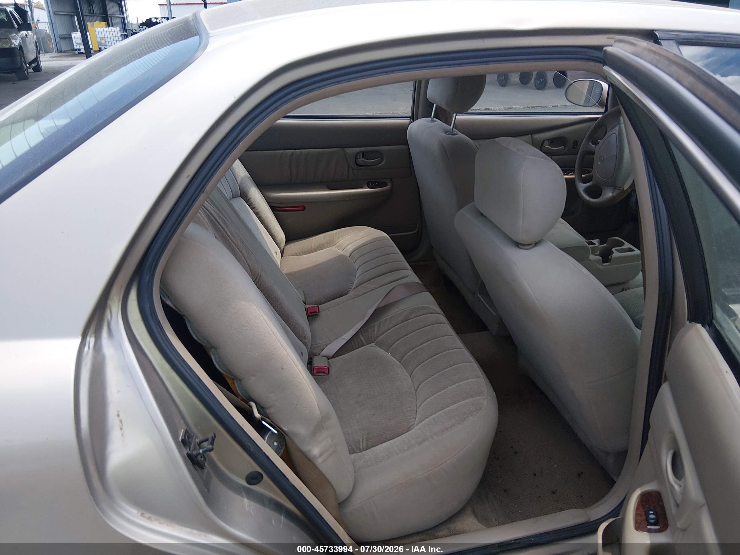 2003 Buick Century Custom Tan vin: 2G4WS52J431155808