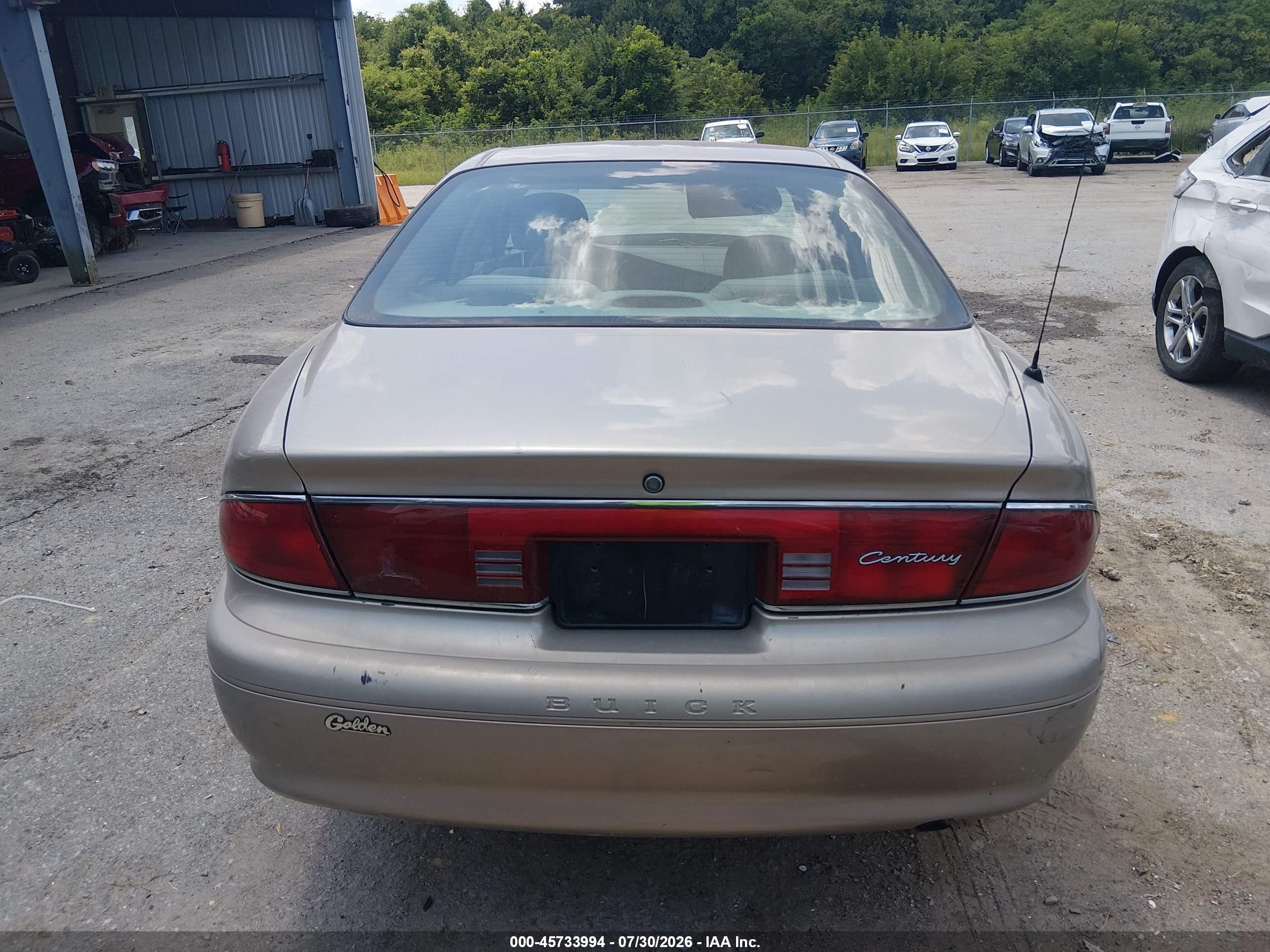2003 Buick Century Custom Tan vin: 2G4WS52J431155808