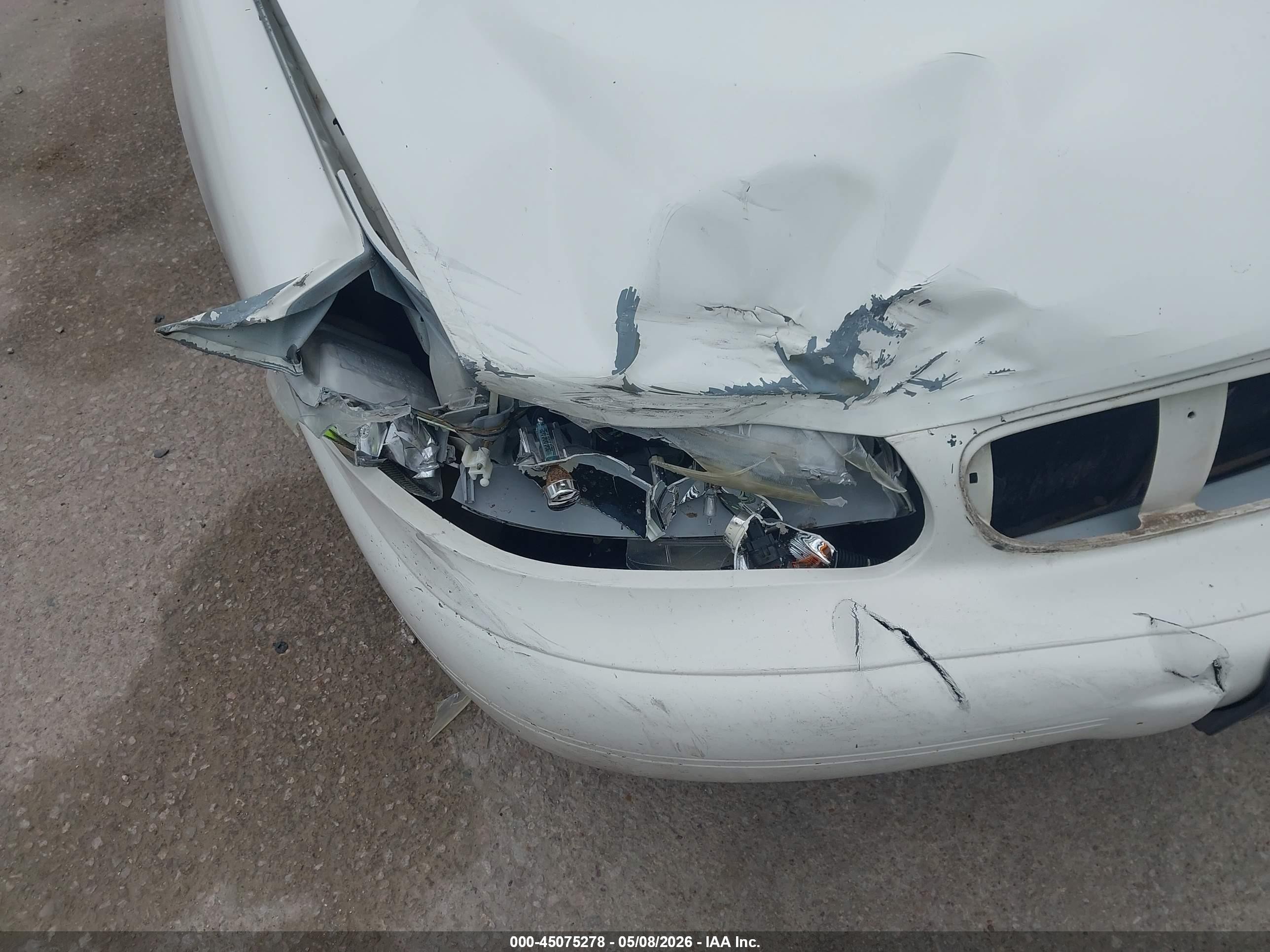 2003 Buick Century Custom White vin: 2G4WS52J431218633