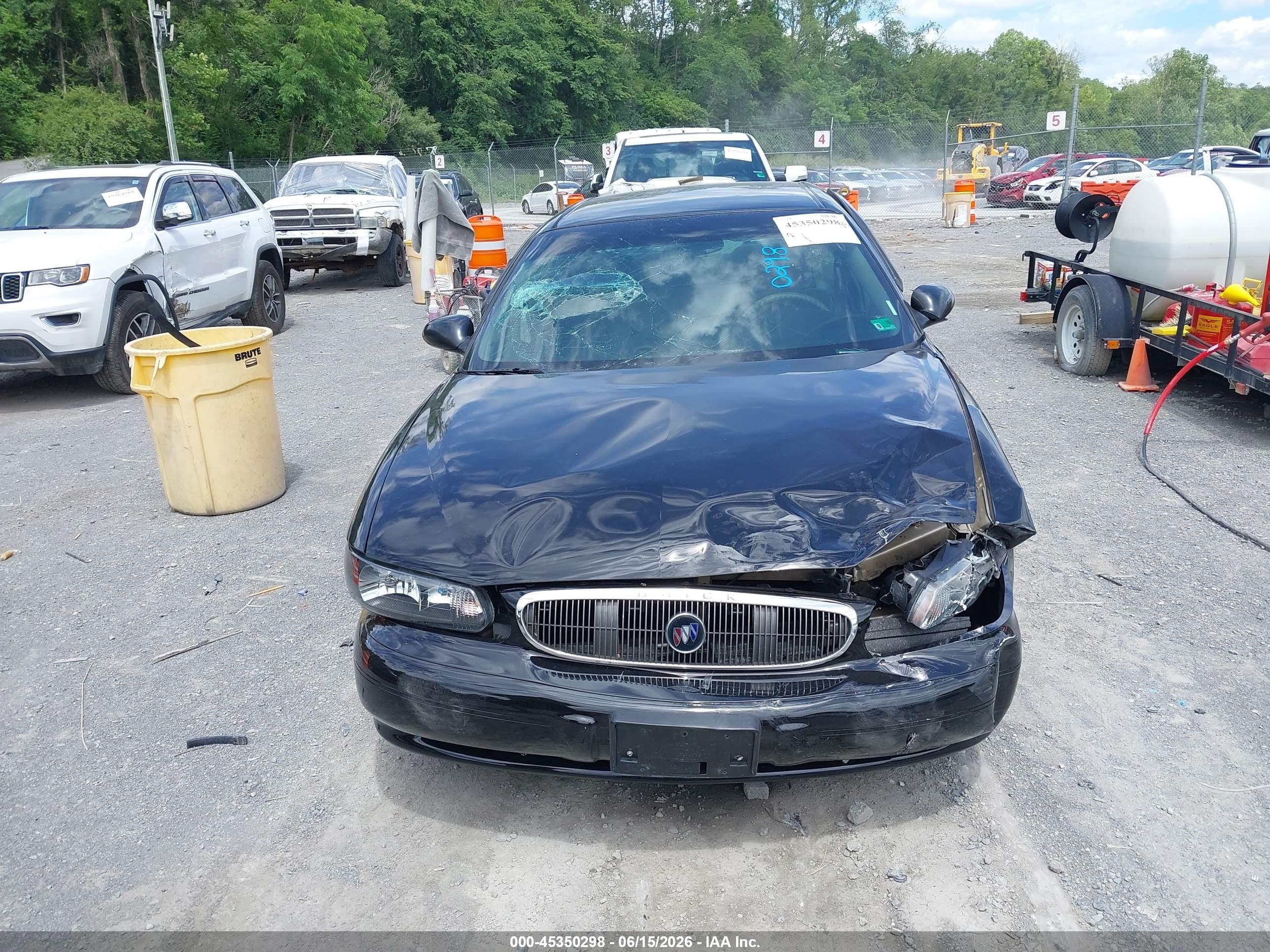 2004 Buick Century   Черный vin: 2G4WS52J441238687