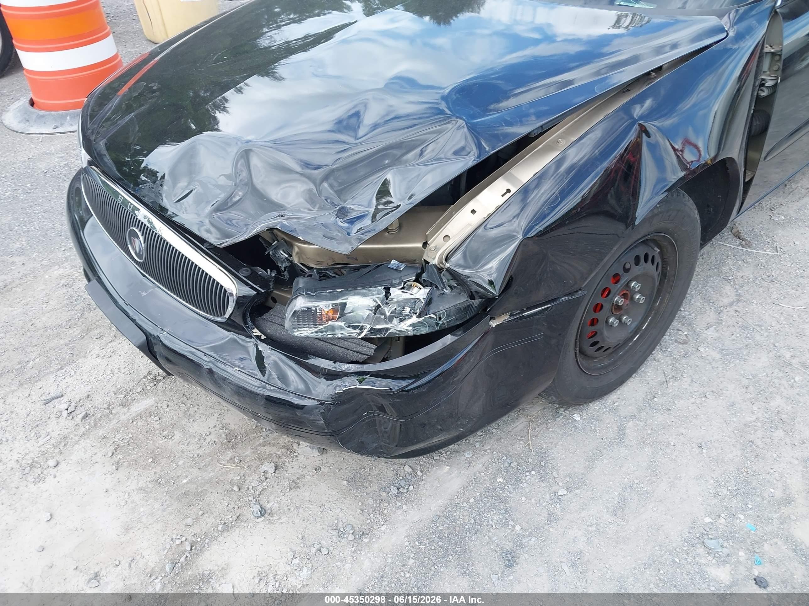 2004 Buick Century   Черный vin: 2G4WS52J441238687