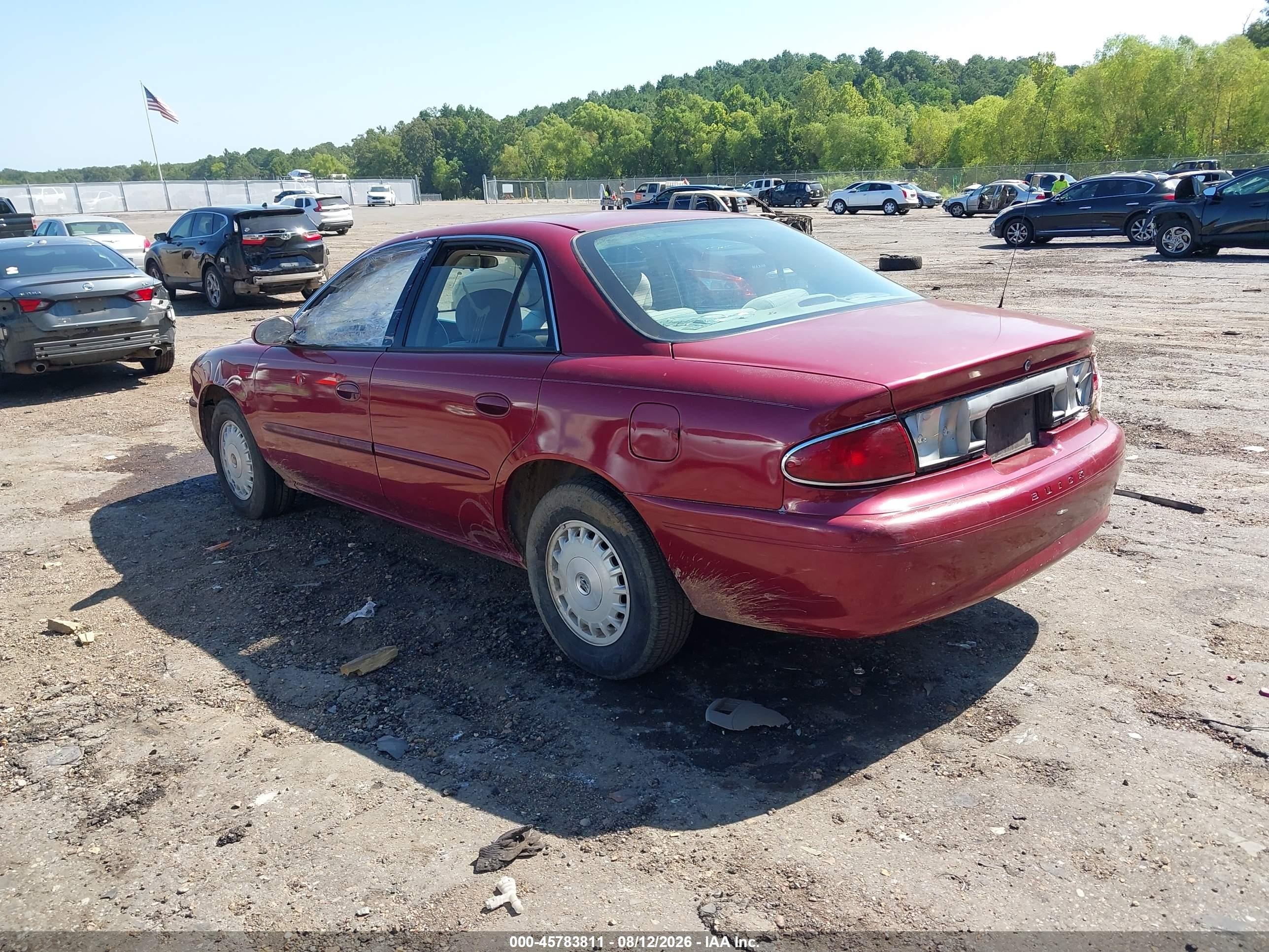 2004 Buick Century Champagne vin: 2G4WS52J441319253