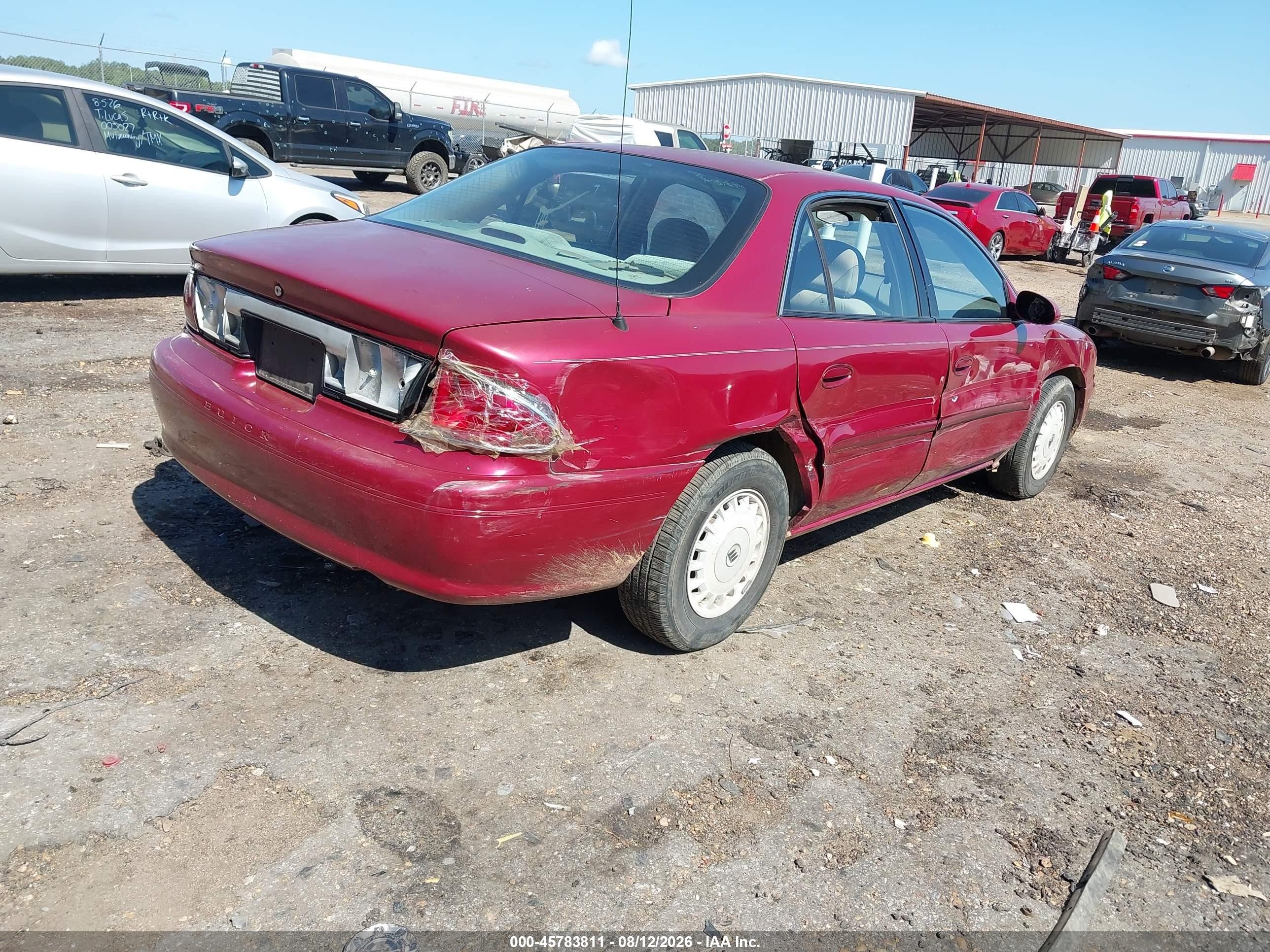 2004 Buick Century Champagne vin: 2G4WS52J441319253
