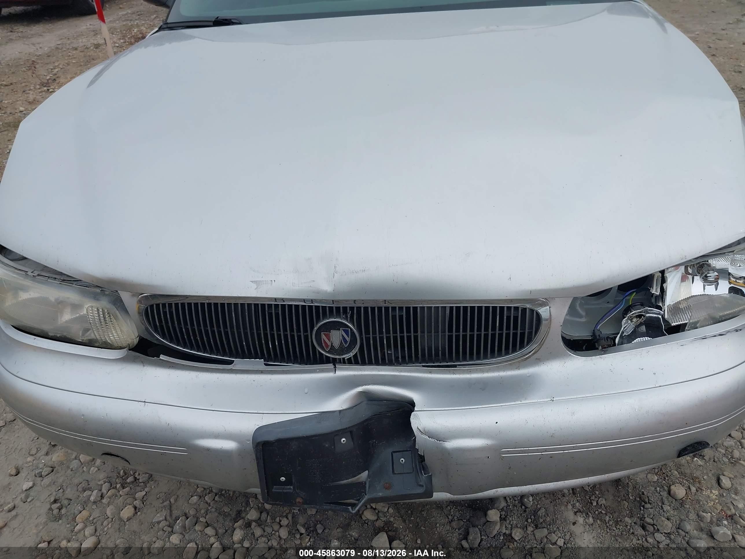2005 Buick Century   Silver vin: 2G4WS52J451109382