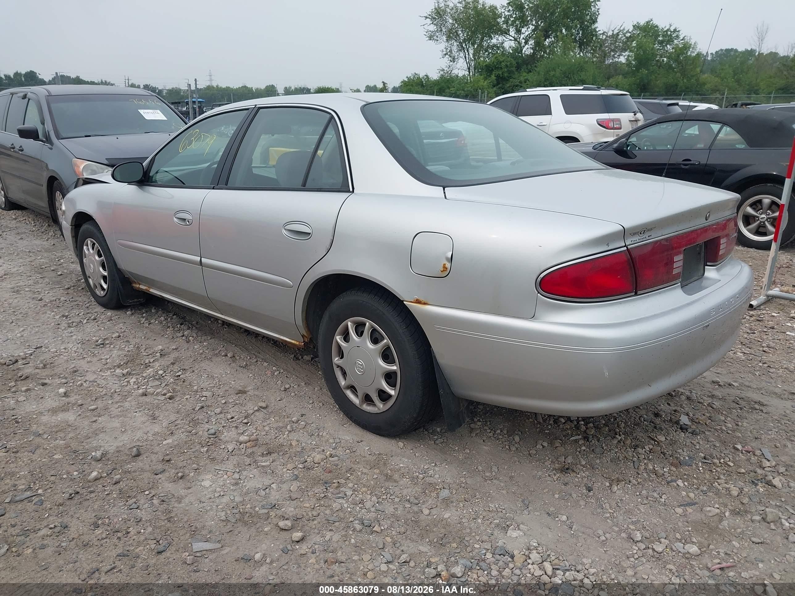 2005 Buick Century   Silver vin: 2G4WS52J451109382