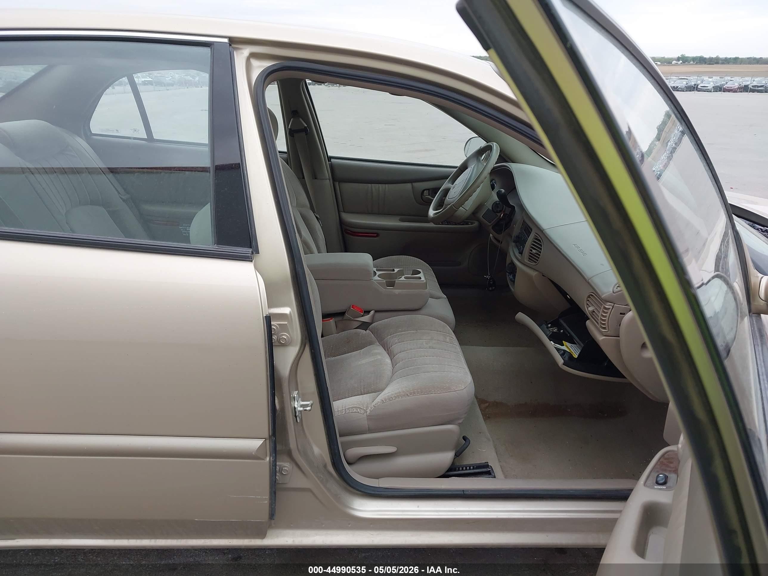 2005 Buick Century   Brown vin: 2G4WS52J451137683
