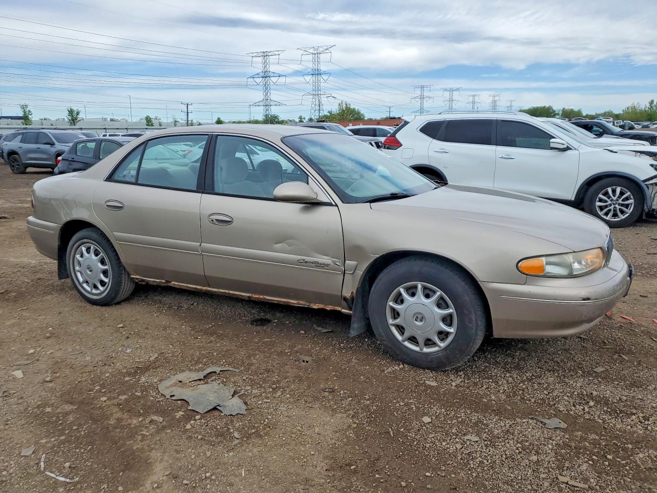 2000 Buick Century Custom Бежевый vin: 2G4WS52J4Y1157310