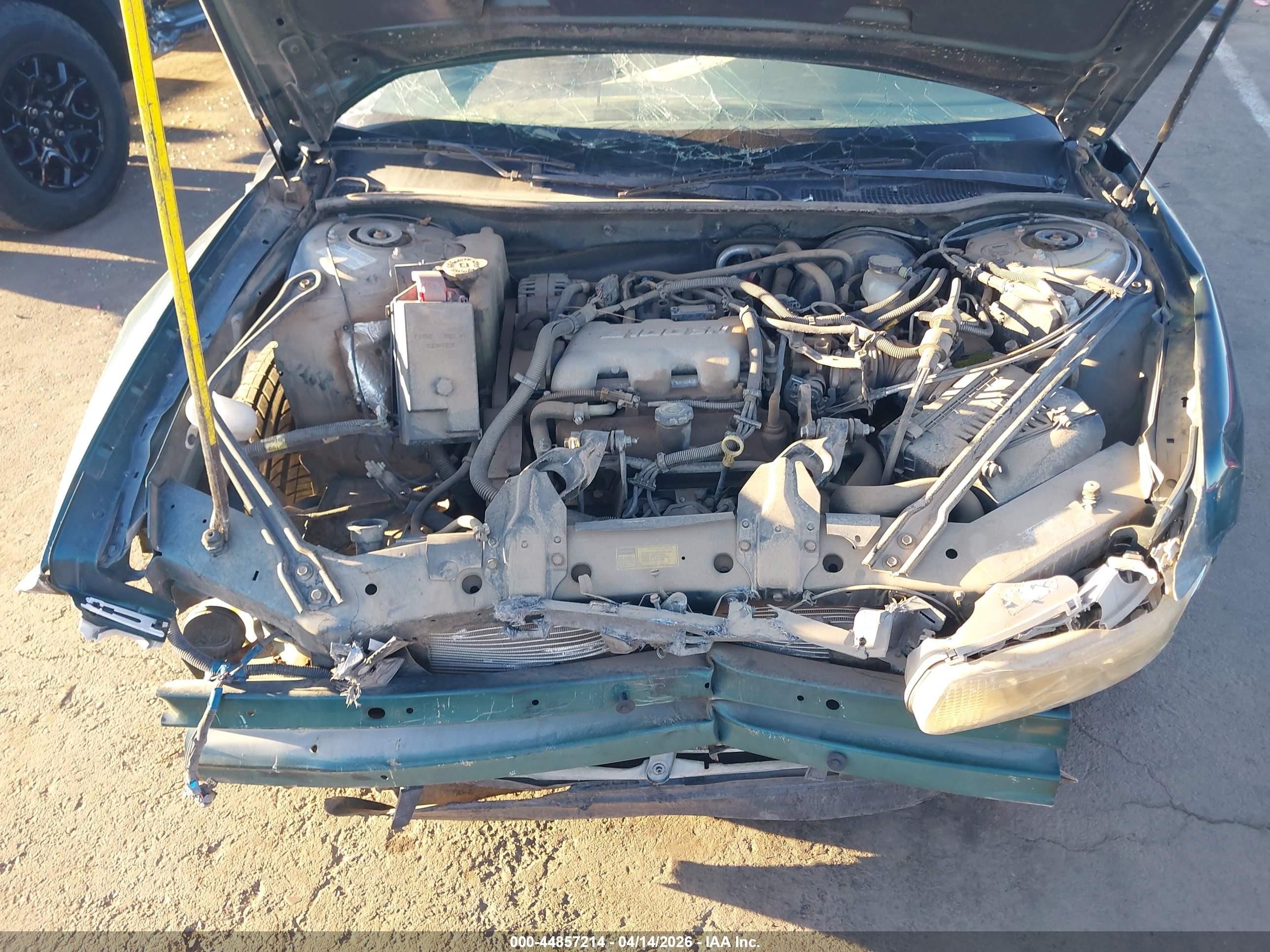 2000 Buick Century Custom Green vin: 2G4WS52J4Y1184913