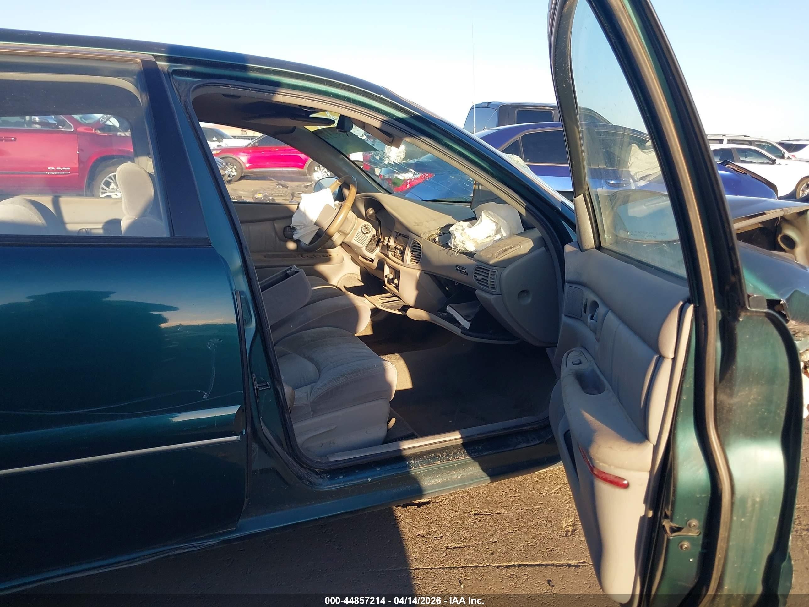2000 Buick Century Custom Green vin: 2G4WS52J4Y1184913