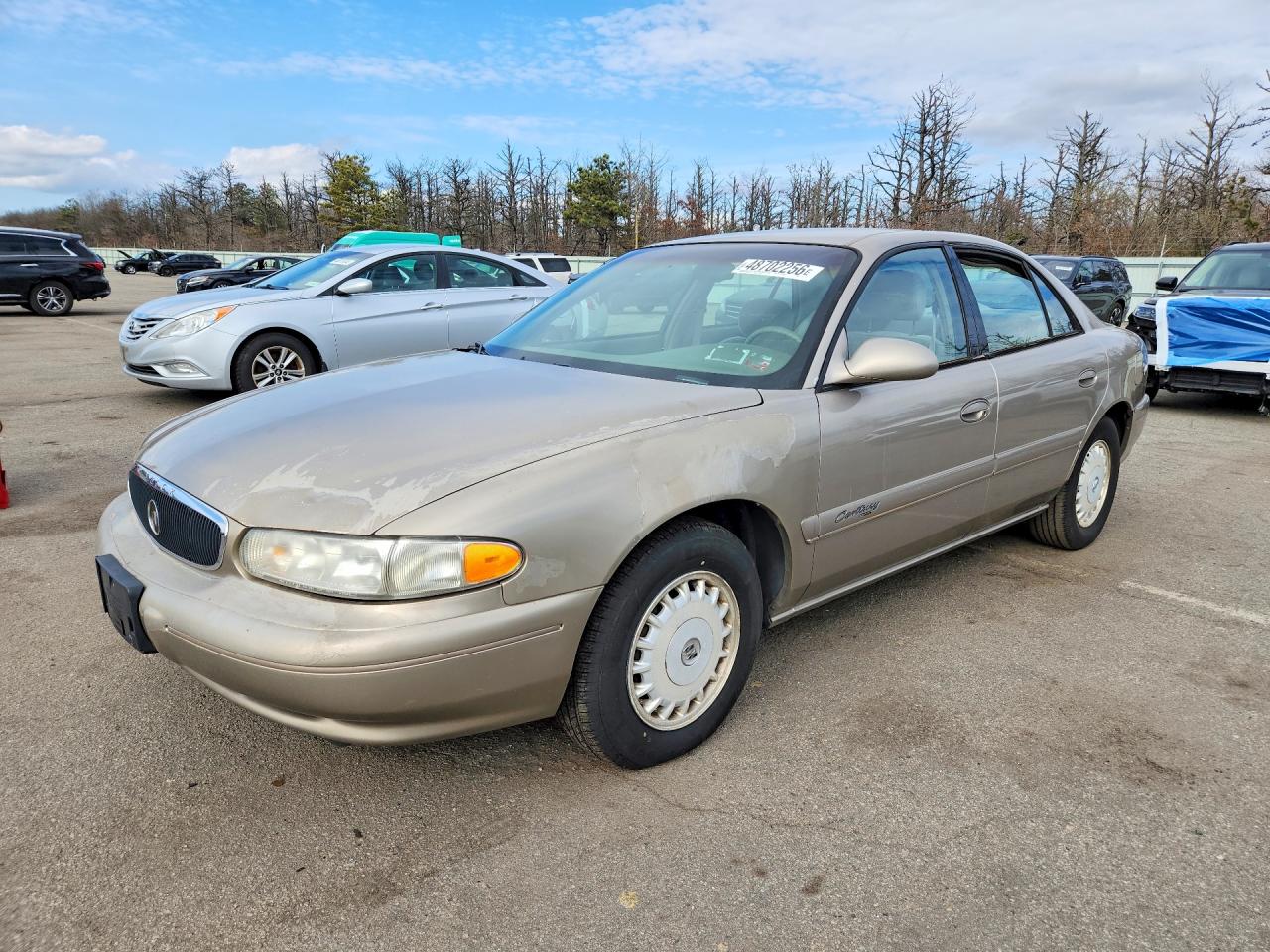 2000 Buick Century Beige vin: 2G4WS52J4Y1274305