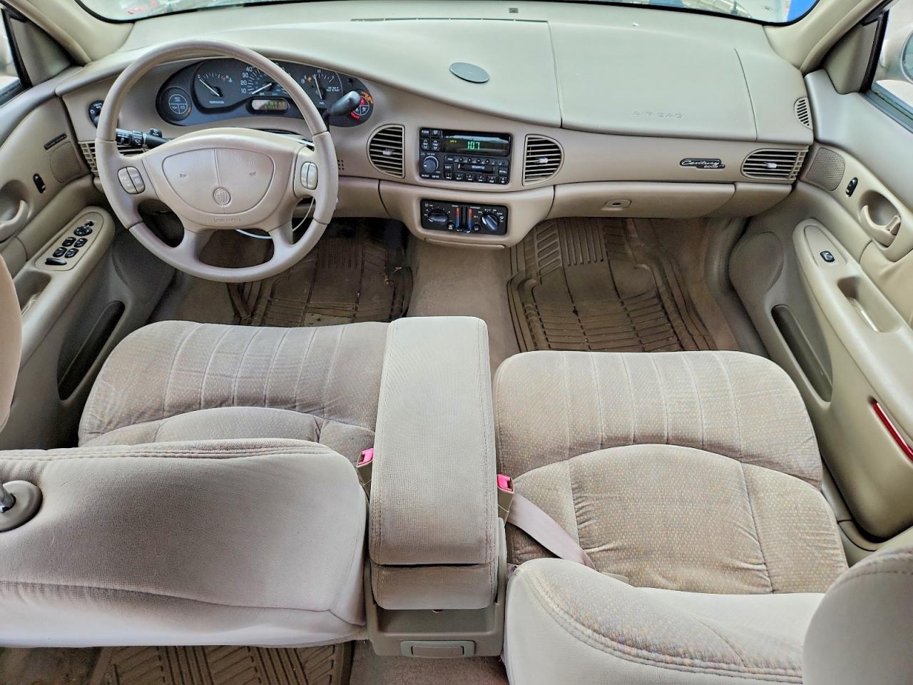 2000 Buick Century Beige vin: 2G4WS52J4Y1274305