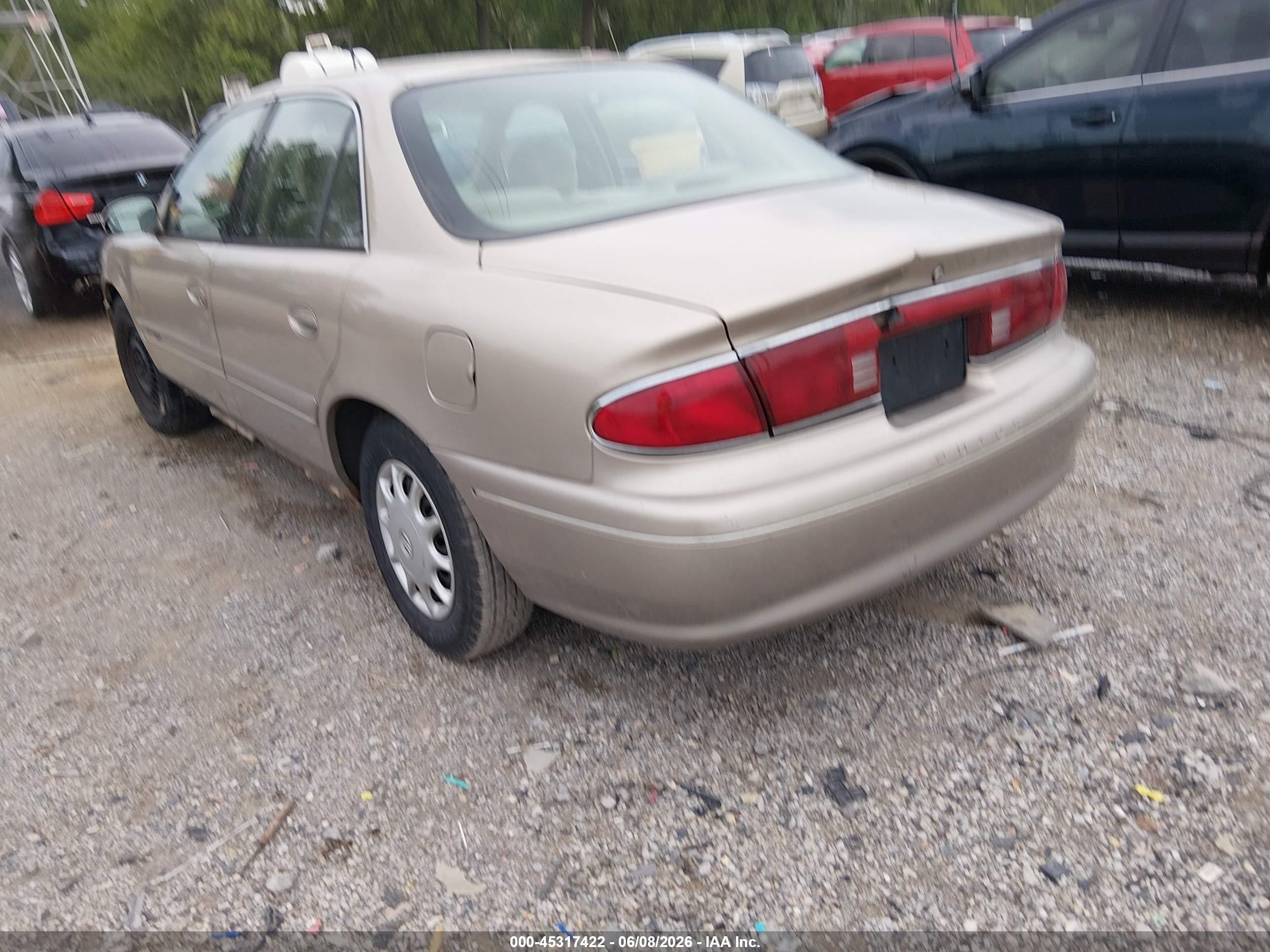 2000 Buick Century Custom Gold vin: 2G4WS52J4Y1306010
