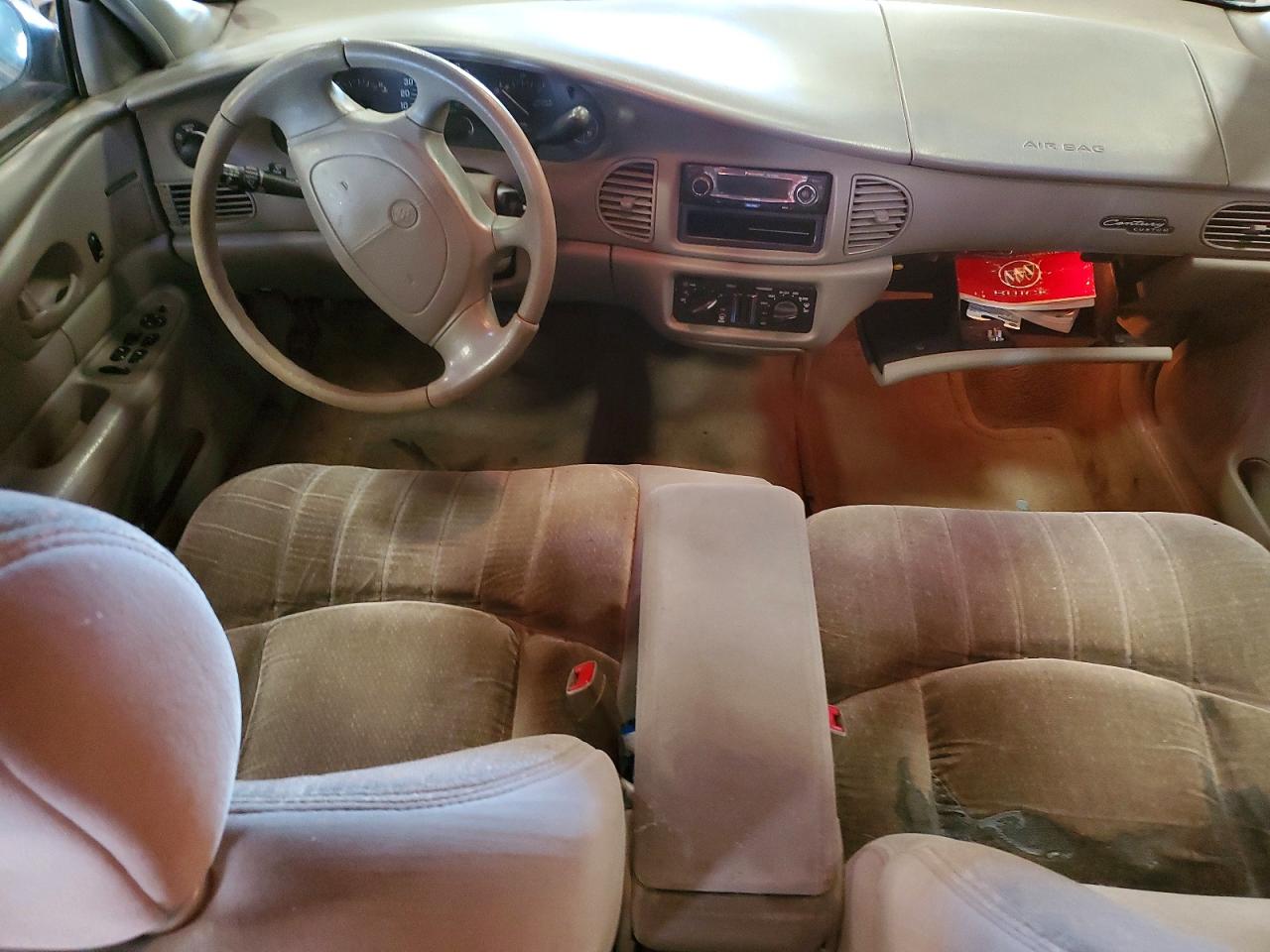 2000 Buick Century Custom Green vin: 2G4WS52J4Y1324443
