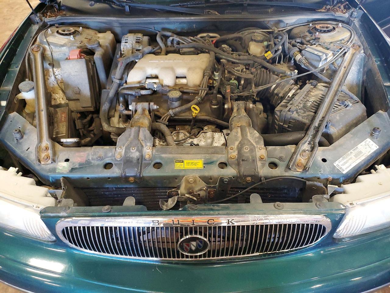 2000 Buick Century Custom Green vin: 2G4WS52J4Y1324443