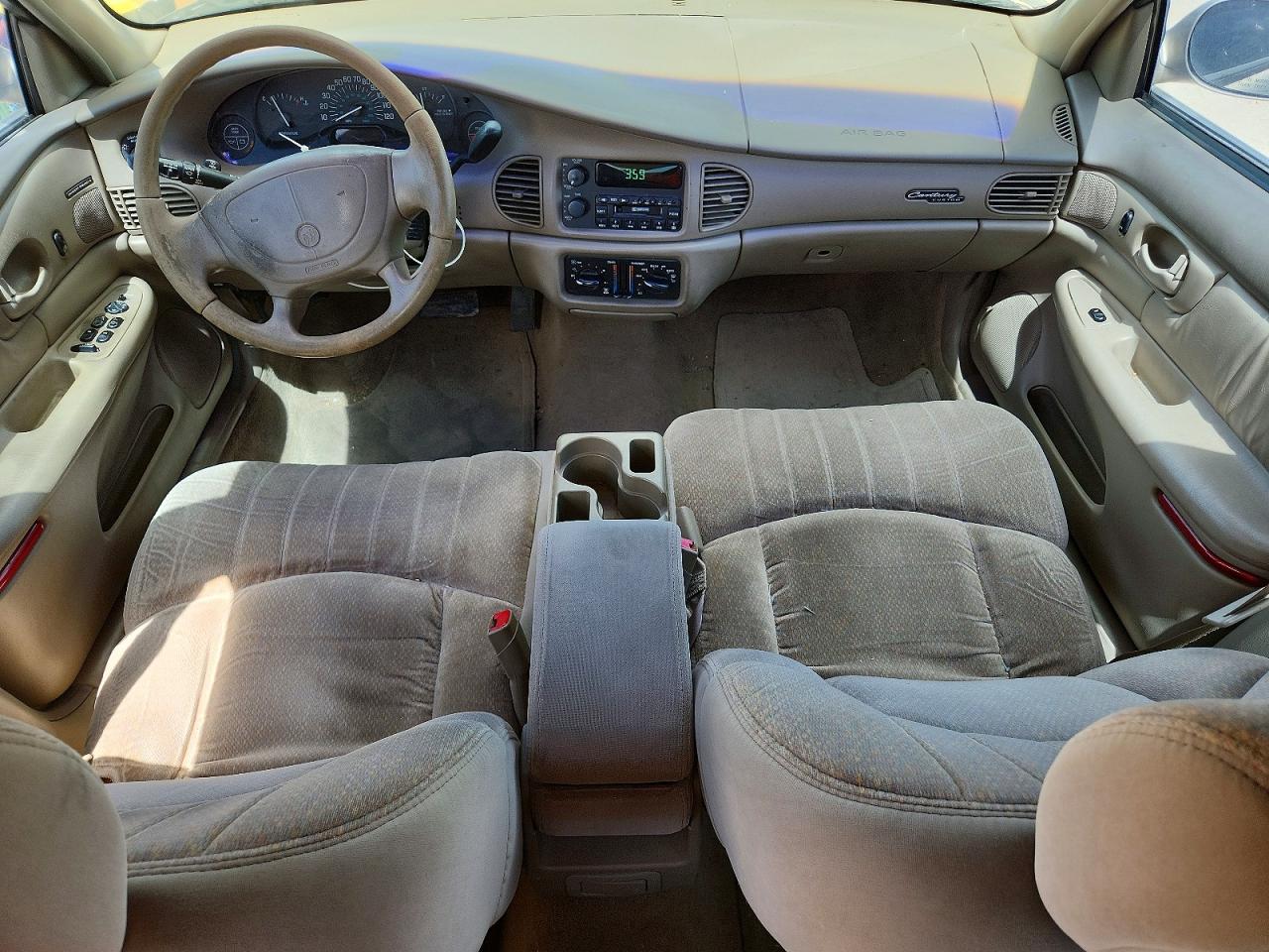 2001 Buick Century Custom Beige vin: 2G4WS52J511130591