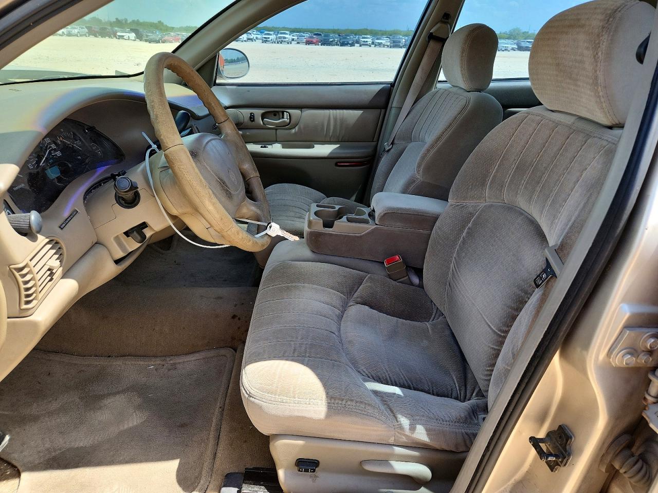 2001 Buick Century Custom Beige vin: 2G4WS52J511130591