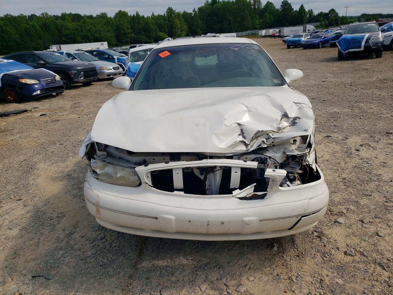 2001 Buick Century White vin: 2G4WS52J511293211