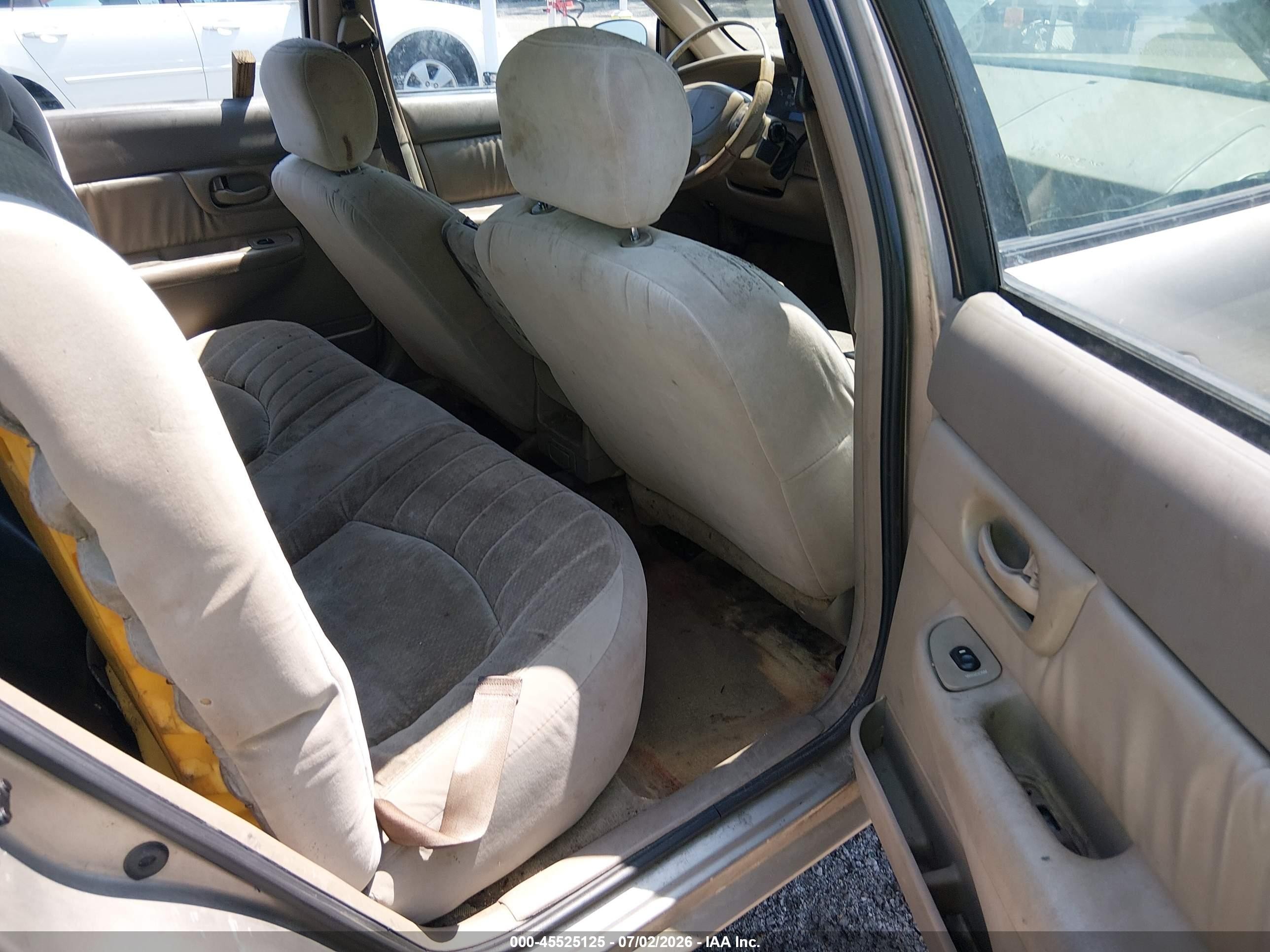 2002 Buick Century Custom Gray vin: 2G4WS52J521138577