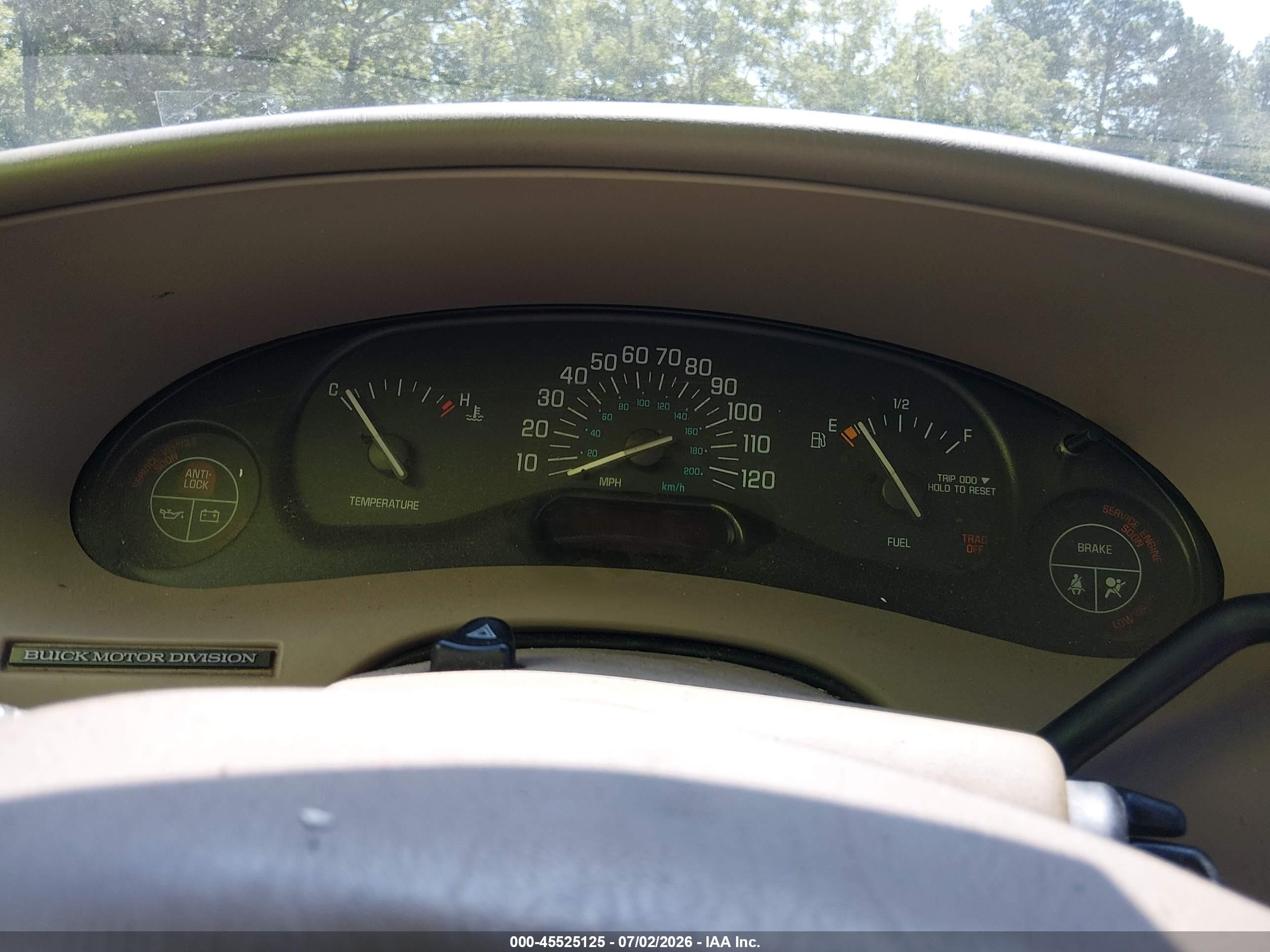 2002 Buick Century Custom Gray vin: 2G4WS52J521138577