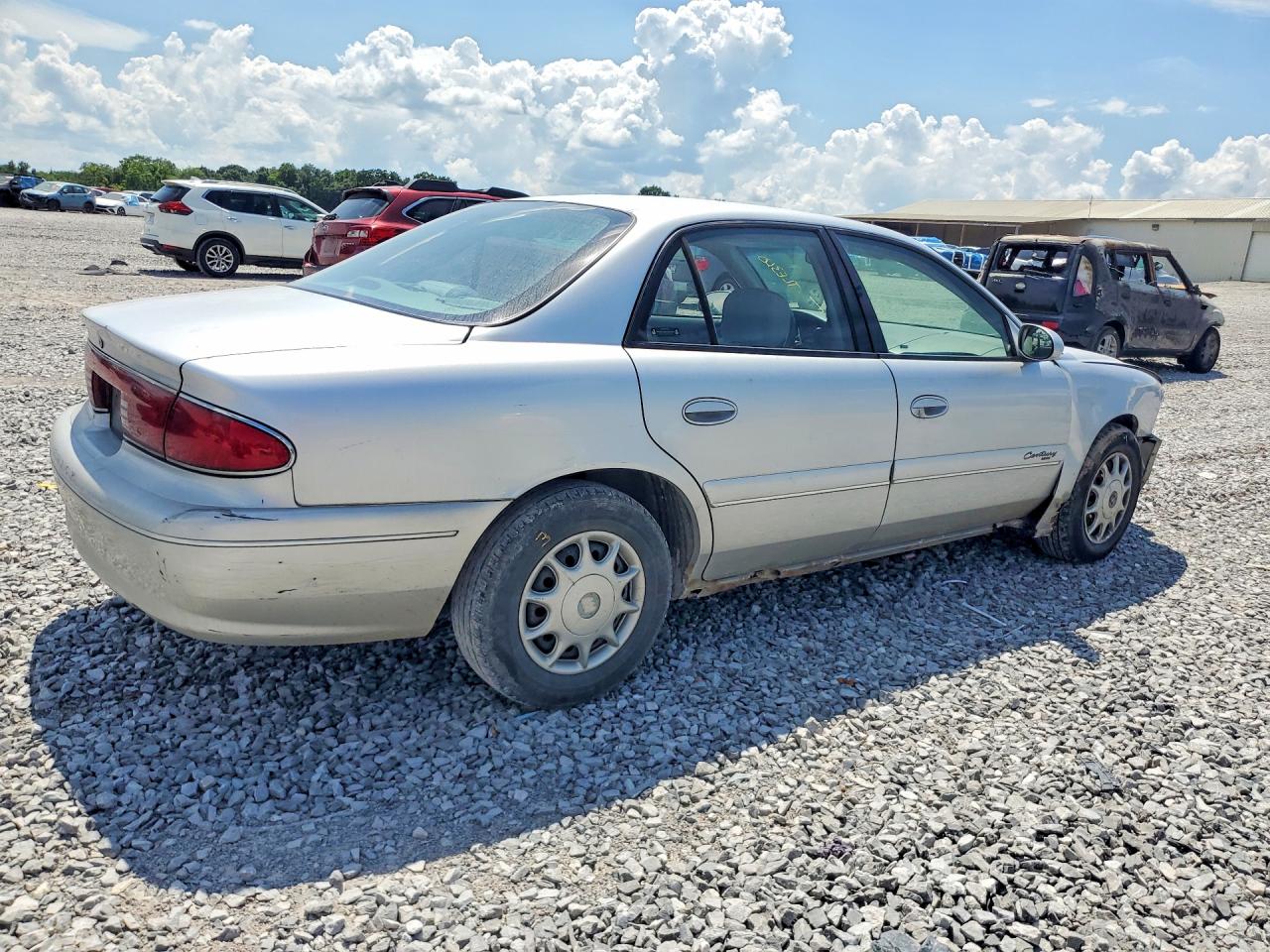 2002 Buick Century Silver vin: 2G4WS52J521273297