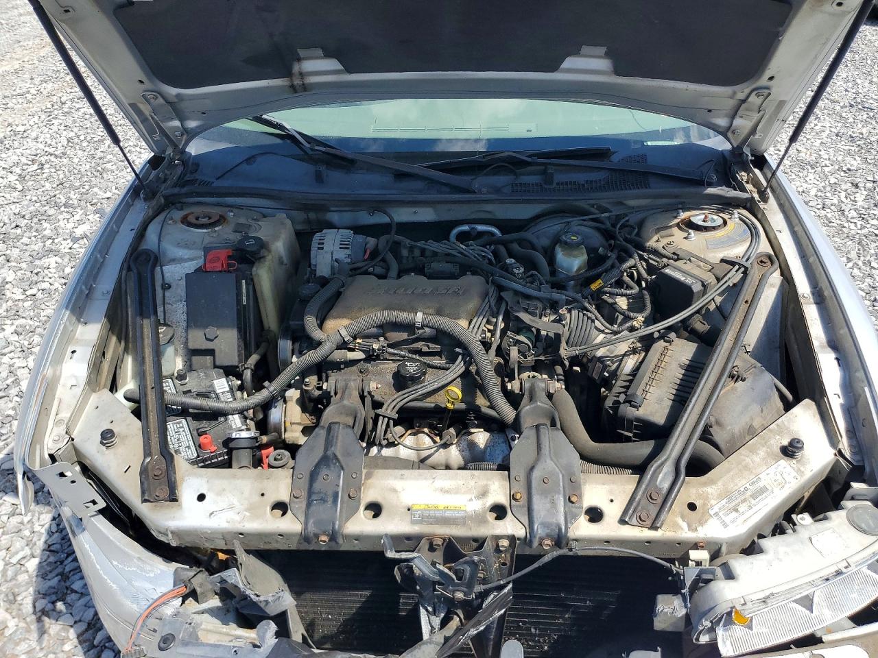 2002 Buick Century Silver vin: 2G4WS52J521273297