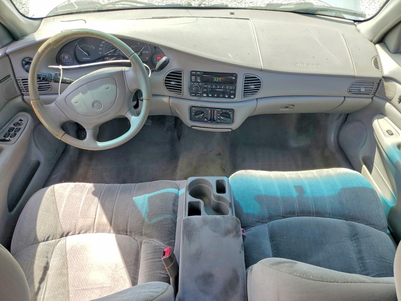 2002 Buick Century Silver vin: 2G4WS52J521273297