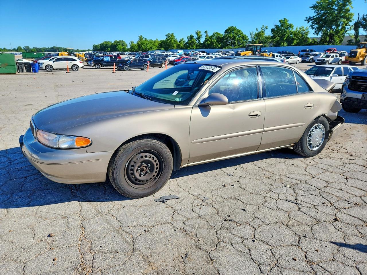 2003 Buick Century Custom Beige vin: 2G4WS52J531232797