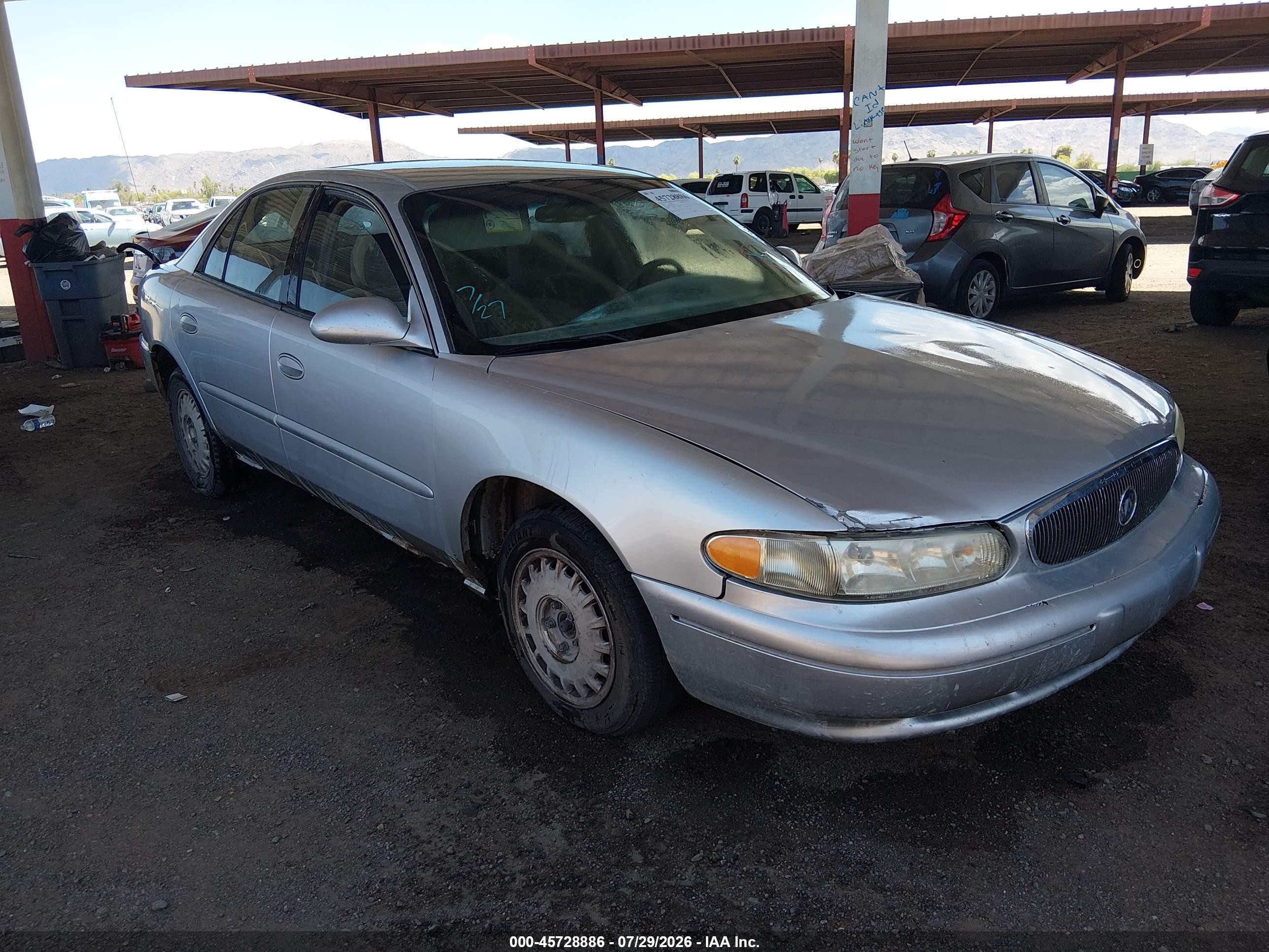 2004 Buick Century   Silver vin: 2G4WS52J541241792