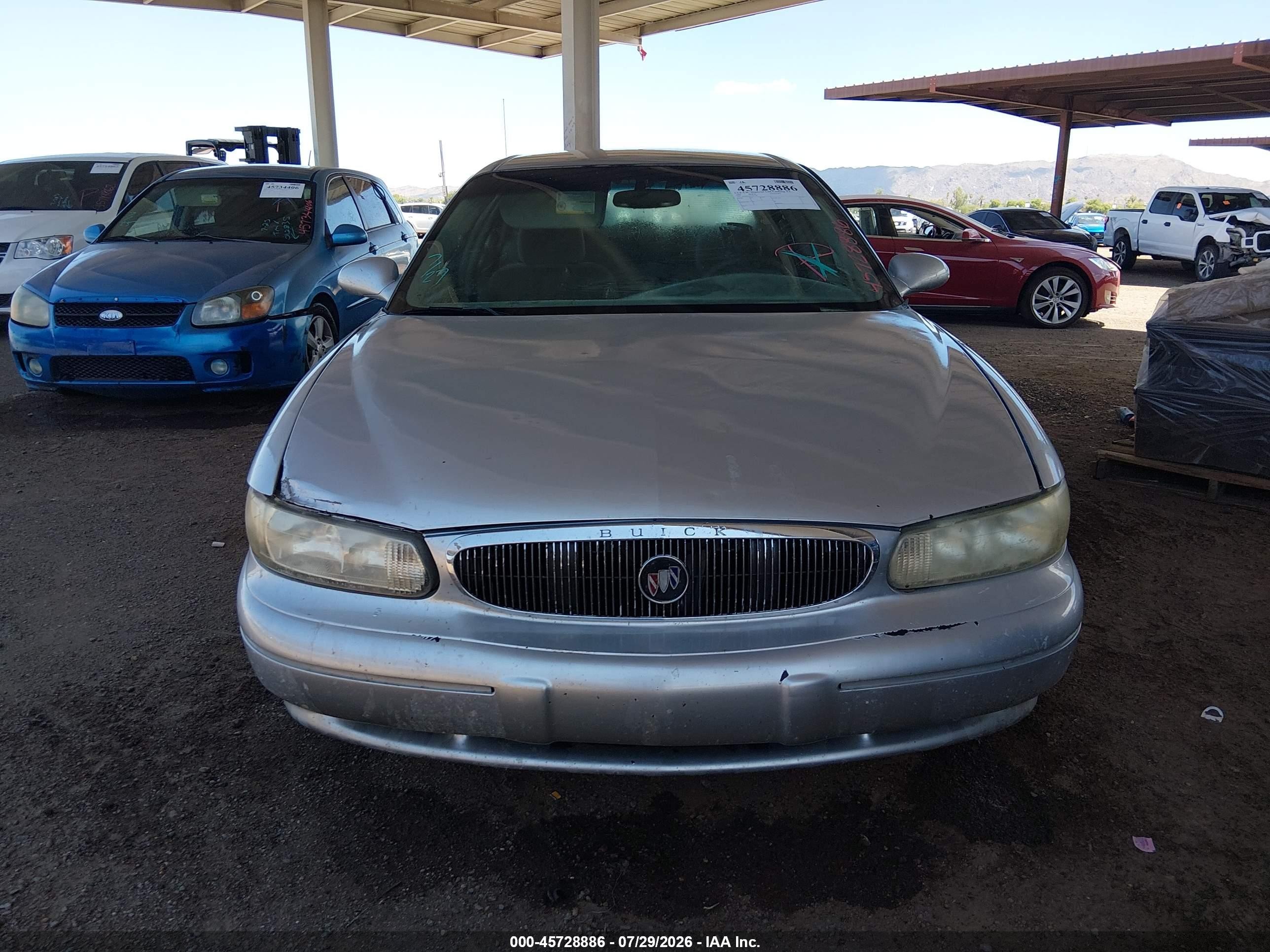 2004 Buick Century   Серебряный vin: 2G4WS52J541241792