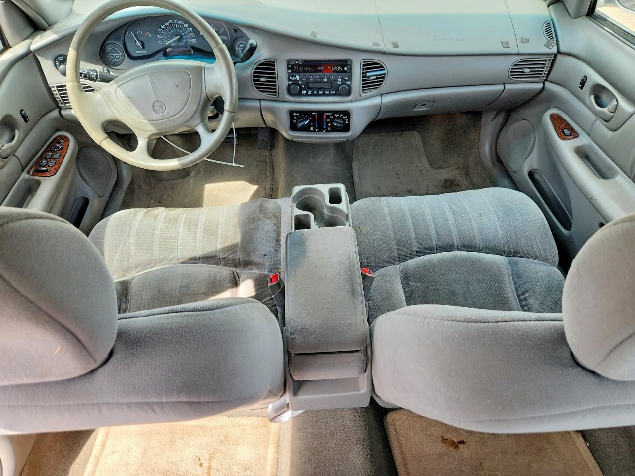 2004 Buick Century Custom Silver vin: 2G4WS52J541319875