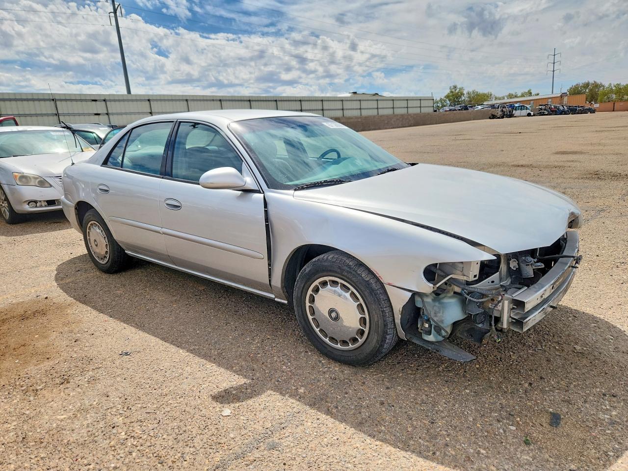 2004 Buick Century Custom Silver vin: 2G4WS52J541319875