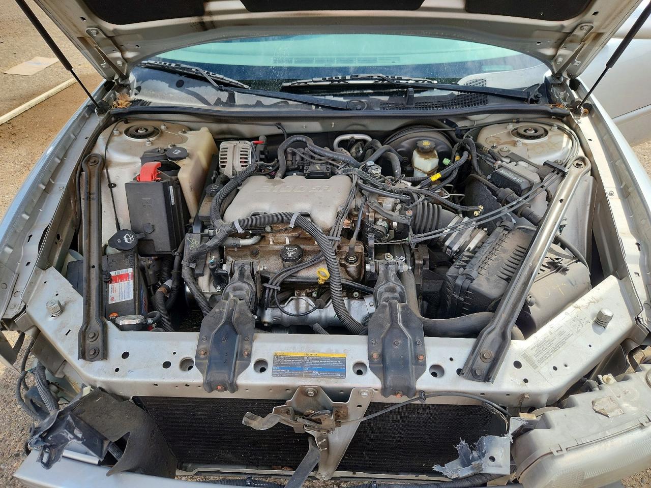 2004 Buick Century Custom Silver vin: 2G4WS52J541319875
