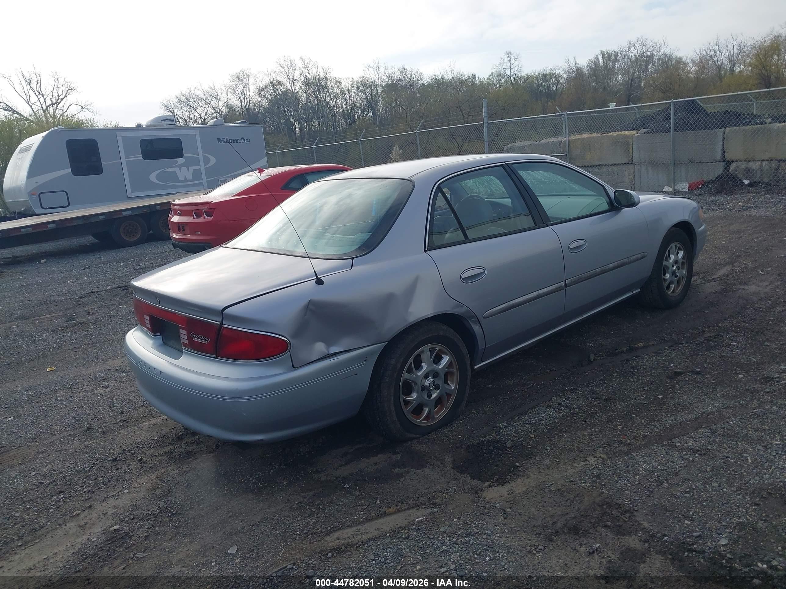 2004 Buick Century   Blue vin: 2G4WS52J541320444