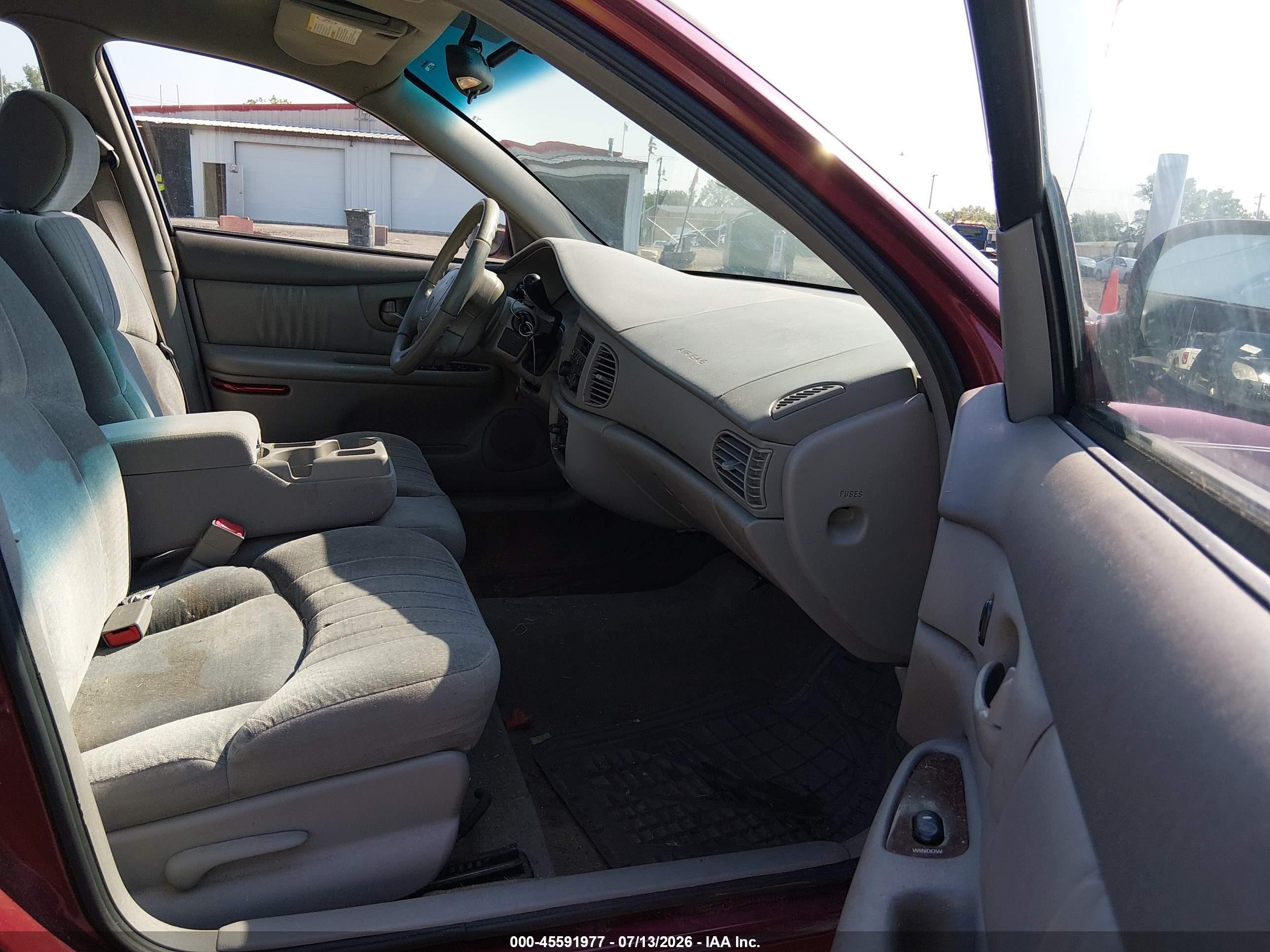 2005 Buick Century   Red vin: 2G4WS52J551112534