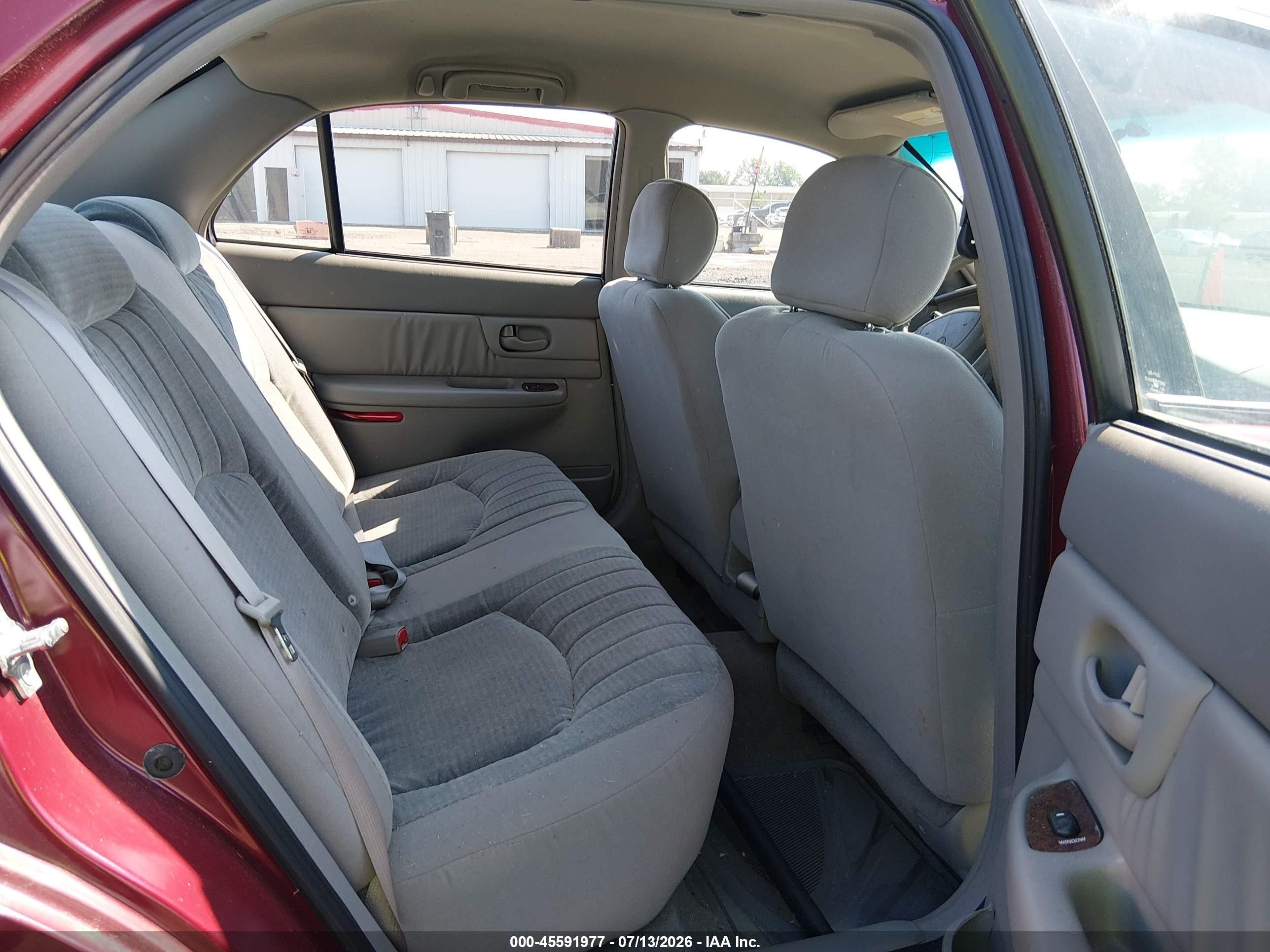 2005 Buick Century   Red vin: 2G4WS52J551112534