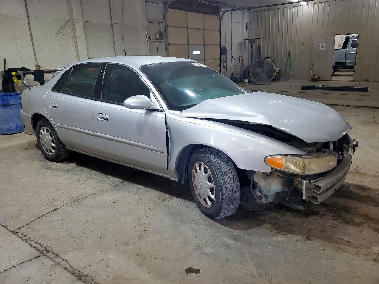2005 Buick Century Custom Silver vin: 2G4WS52J551118026