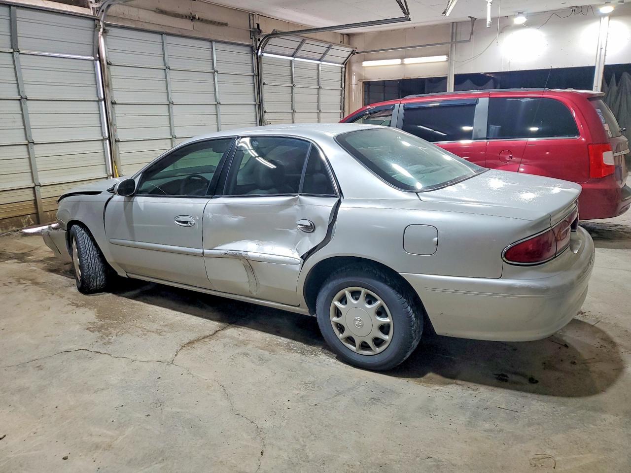 2005 Buick Century Custom Silver vin: 2G4WS52J551118026