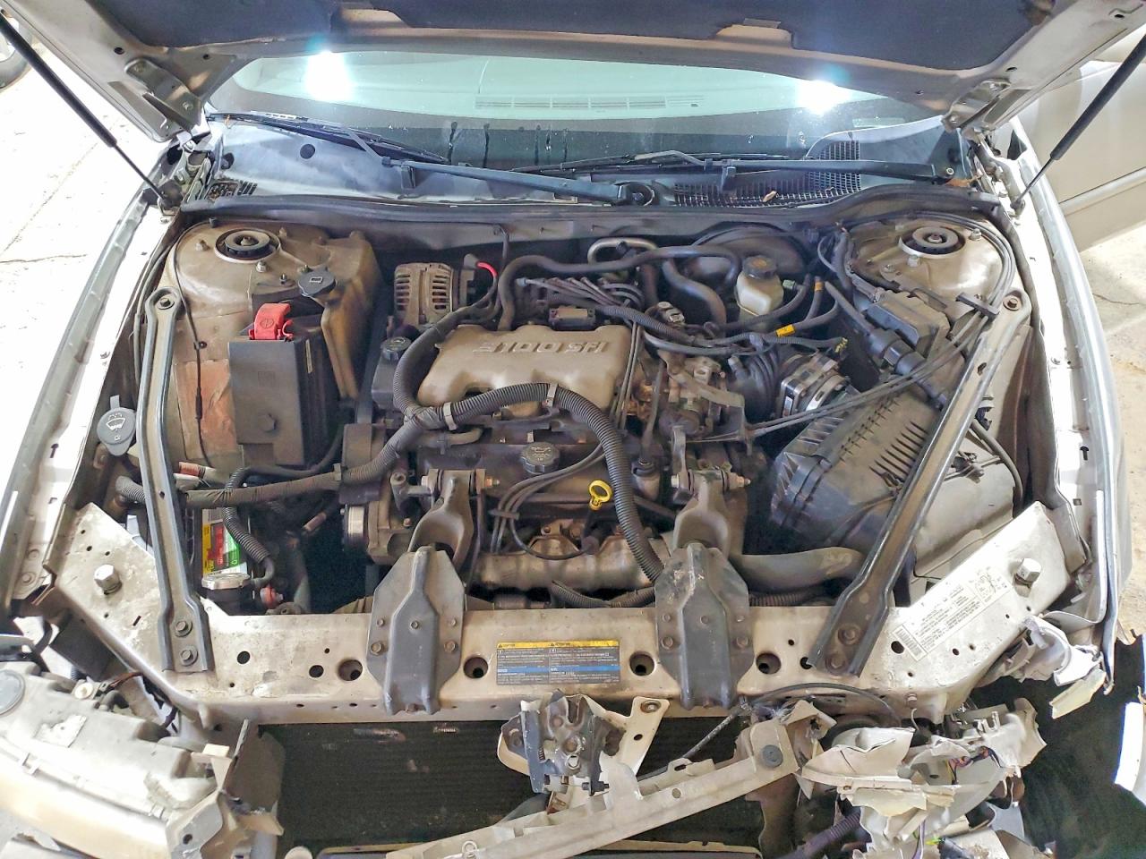 2005 Buick Century Custom Silver vin: 2G4WS52J551118026