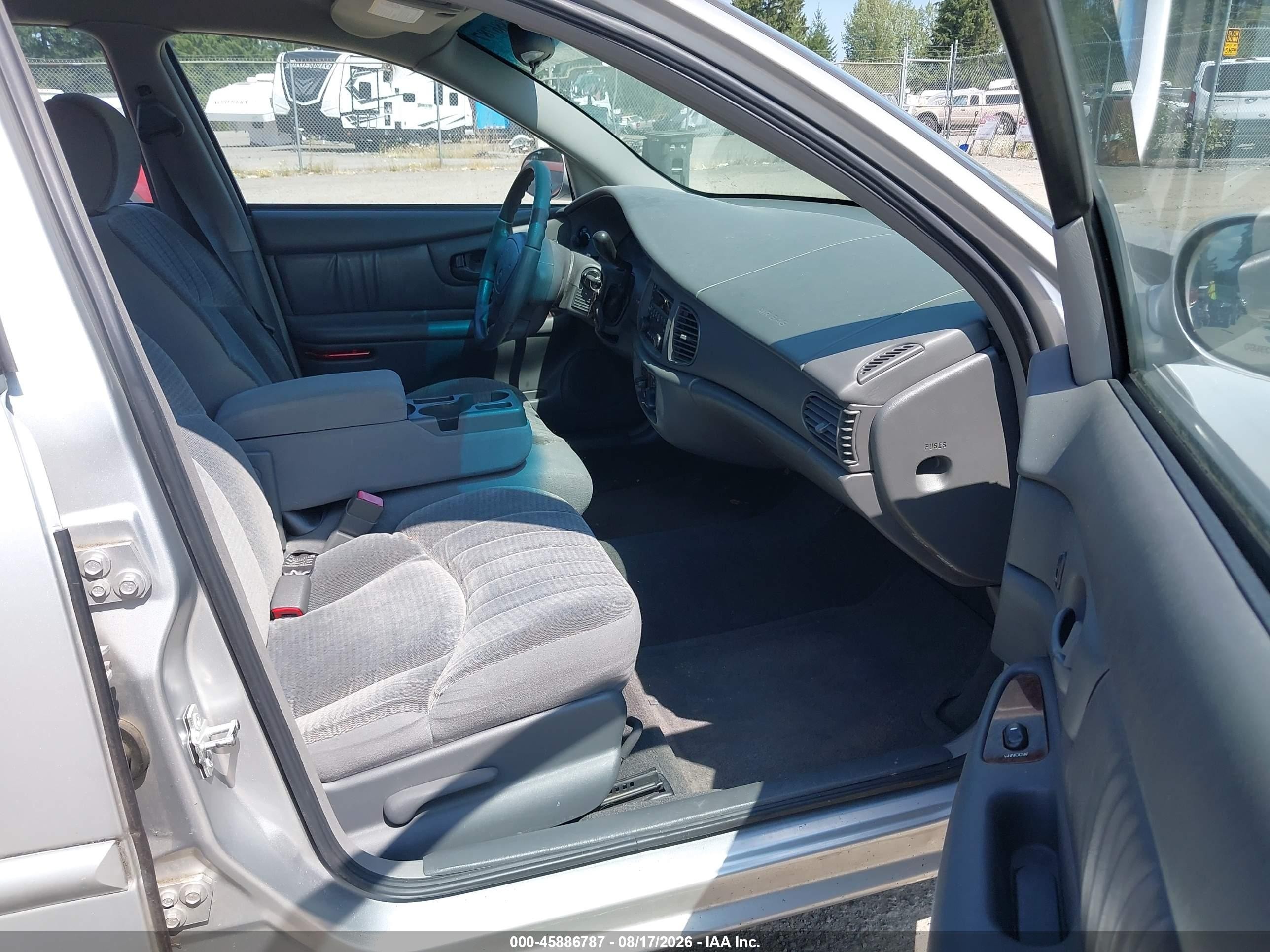 2005 Buick Century   Silver vin: 2G4WS52J551122416