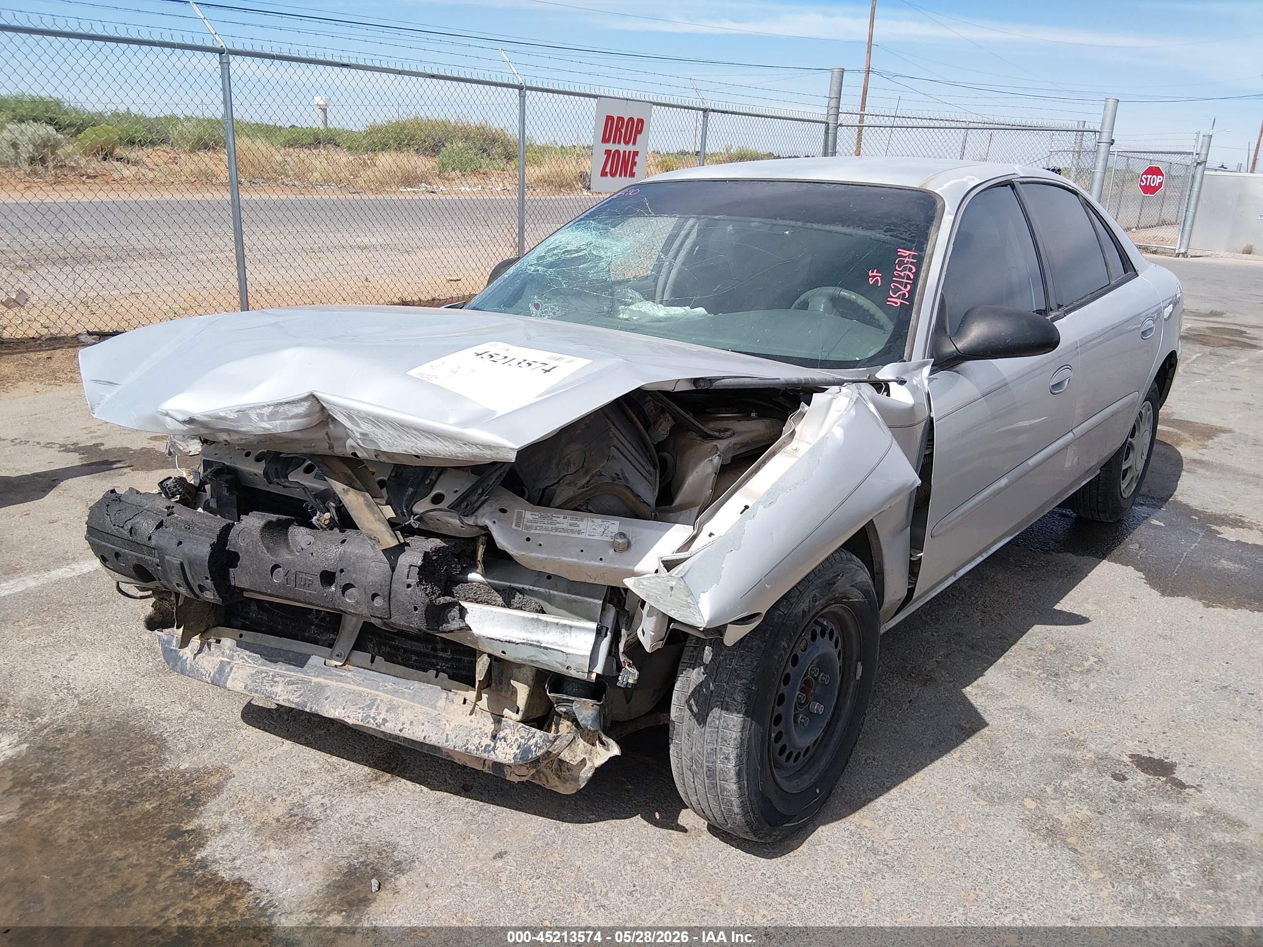 2005 Buick Century   Silver vin: 2G4WS52J551122898