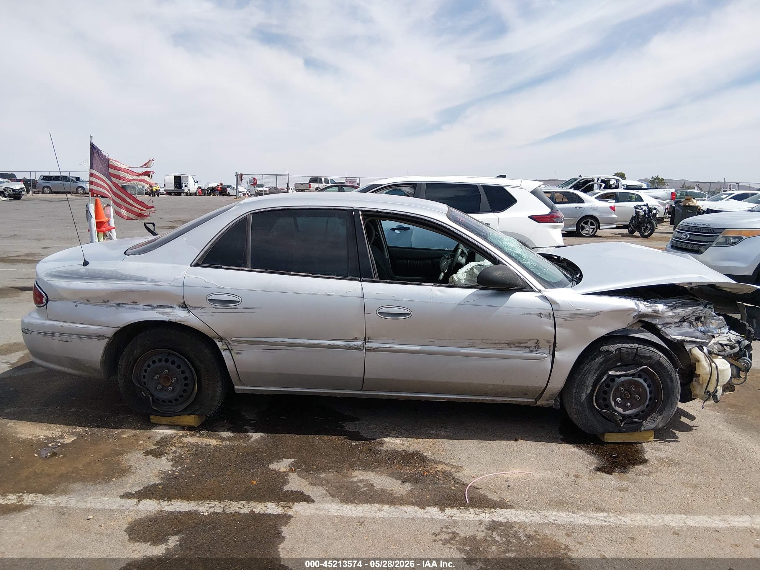 2005 Buick Century   Silver vin: 2G4WS52J551122898