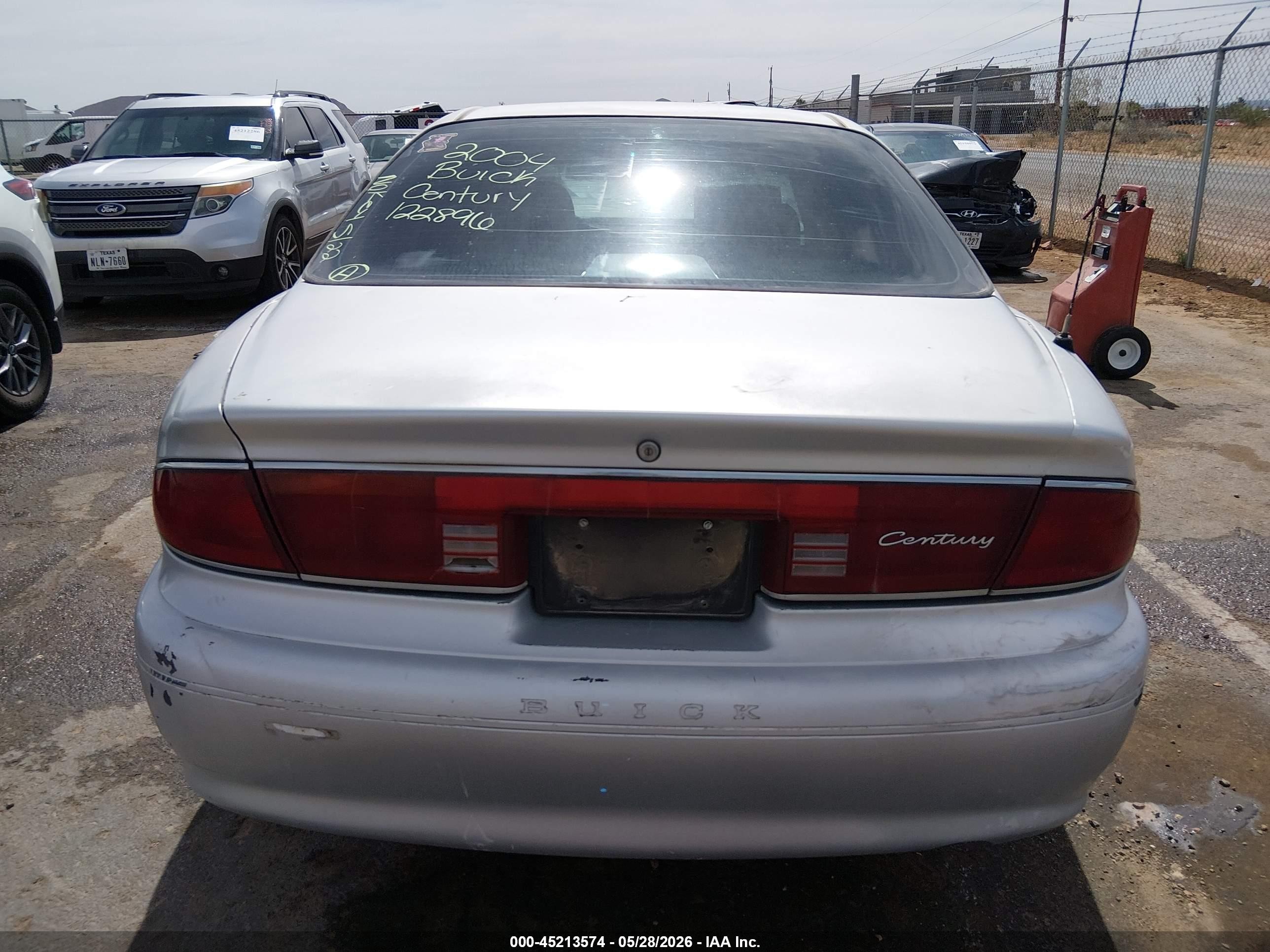 2005 Buick Century   Silver vin: 2G4WS52J551122898