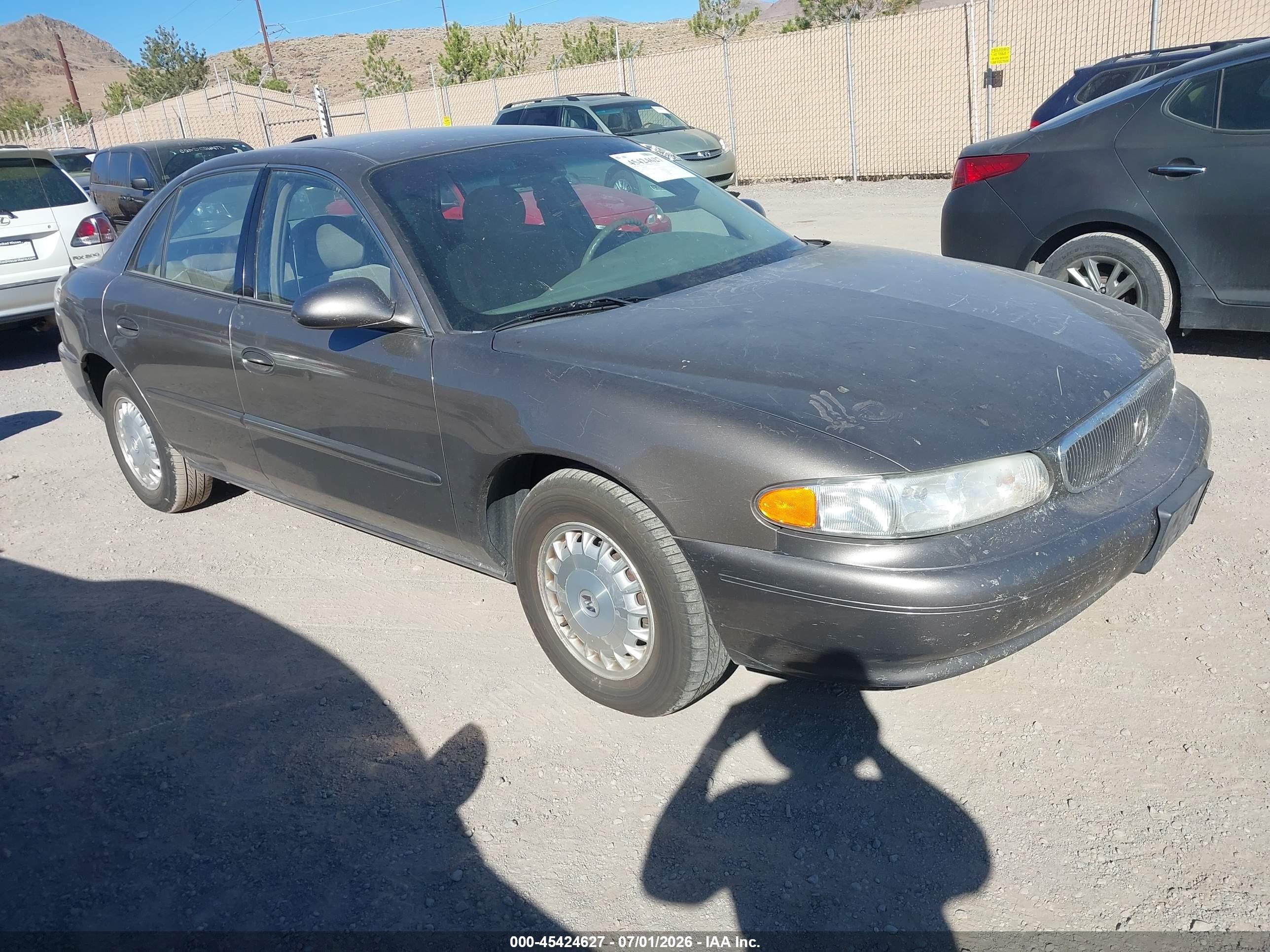 2005 Buick Century   Коричневый vin: 2G4WS52J551124912