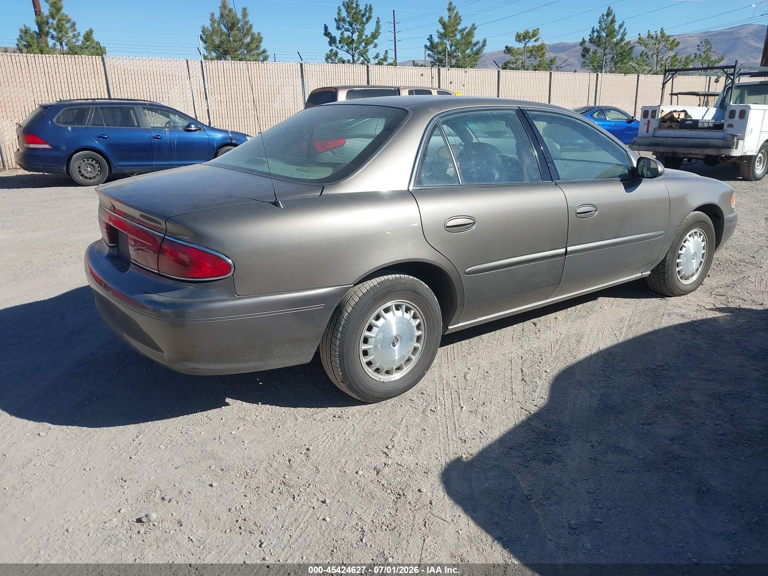 2005 Buick Century   Коричневый vin: 2G4WS52J551124912