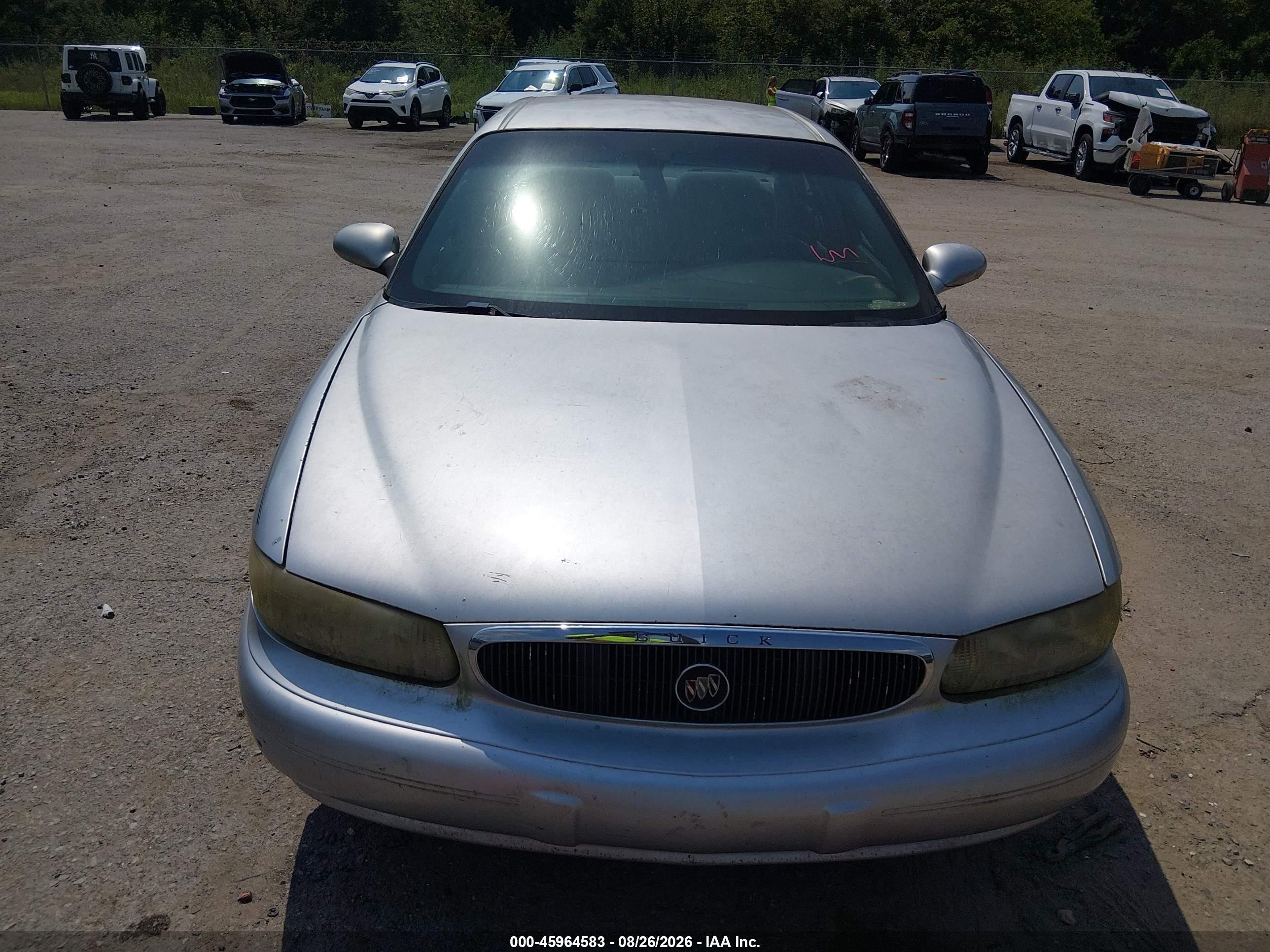 2005 Buick Century   Silver vin: 2G4WS52J551142066