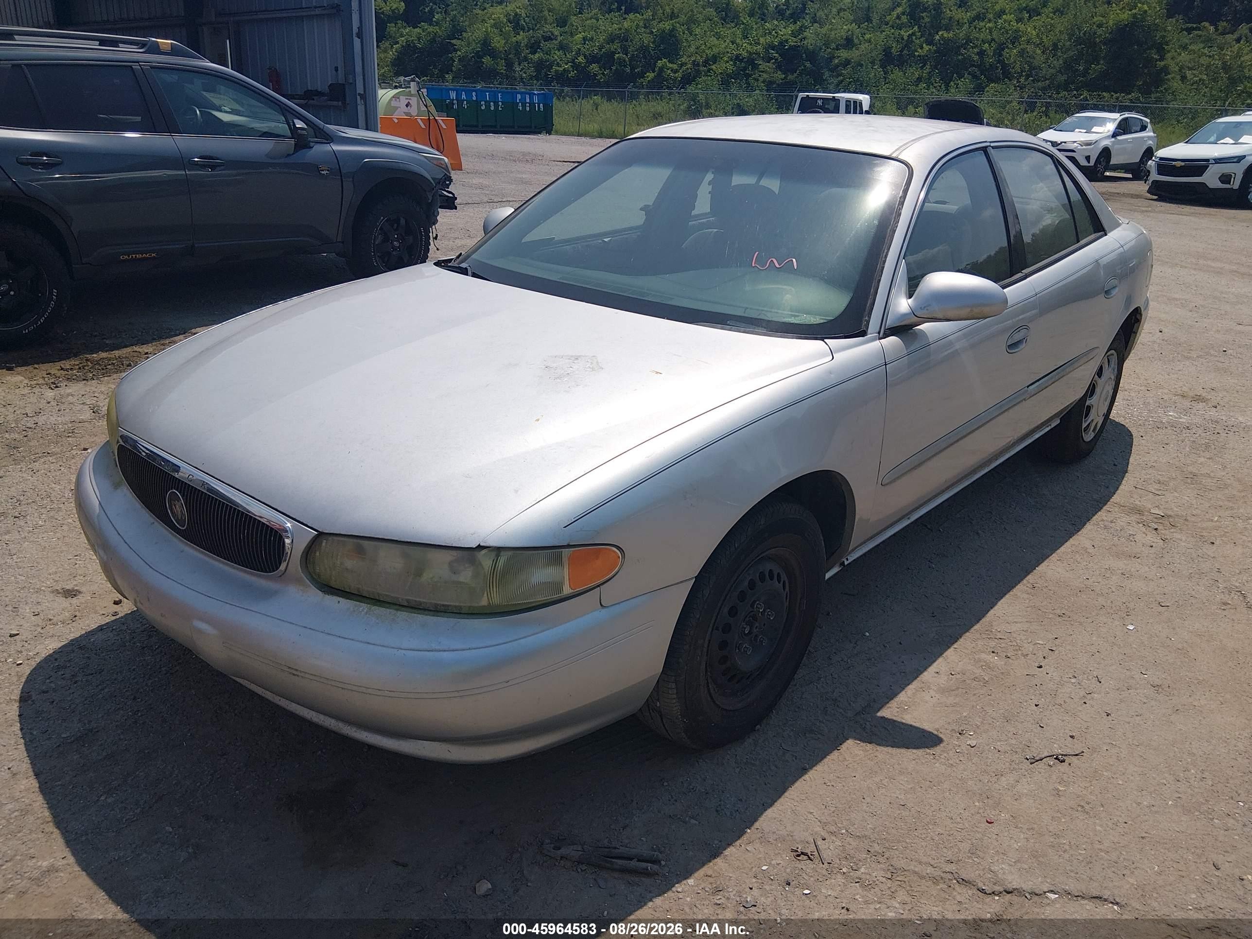 2005 Buick Century   Silver vin: 2G4WS52J551142066