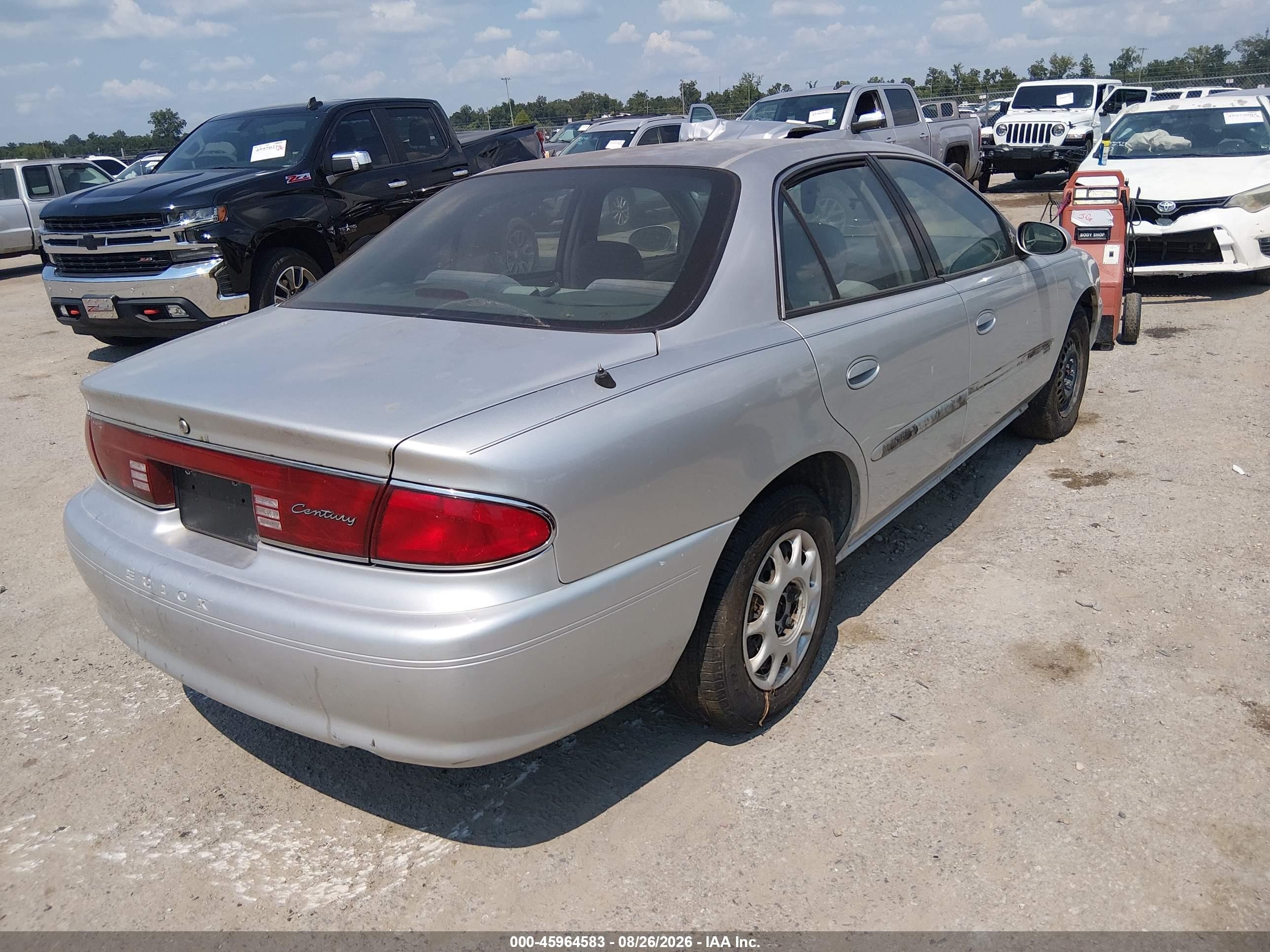 2005 Buick Century   Silver vin: 2G4WS52J551142066