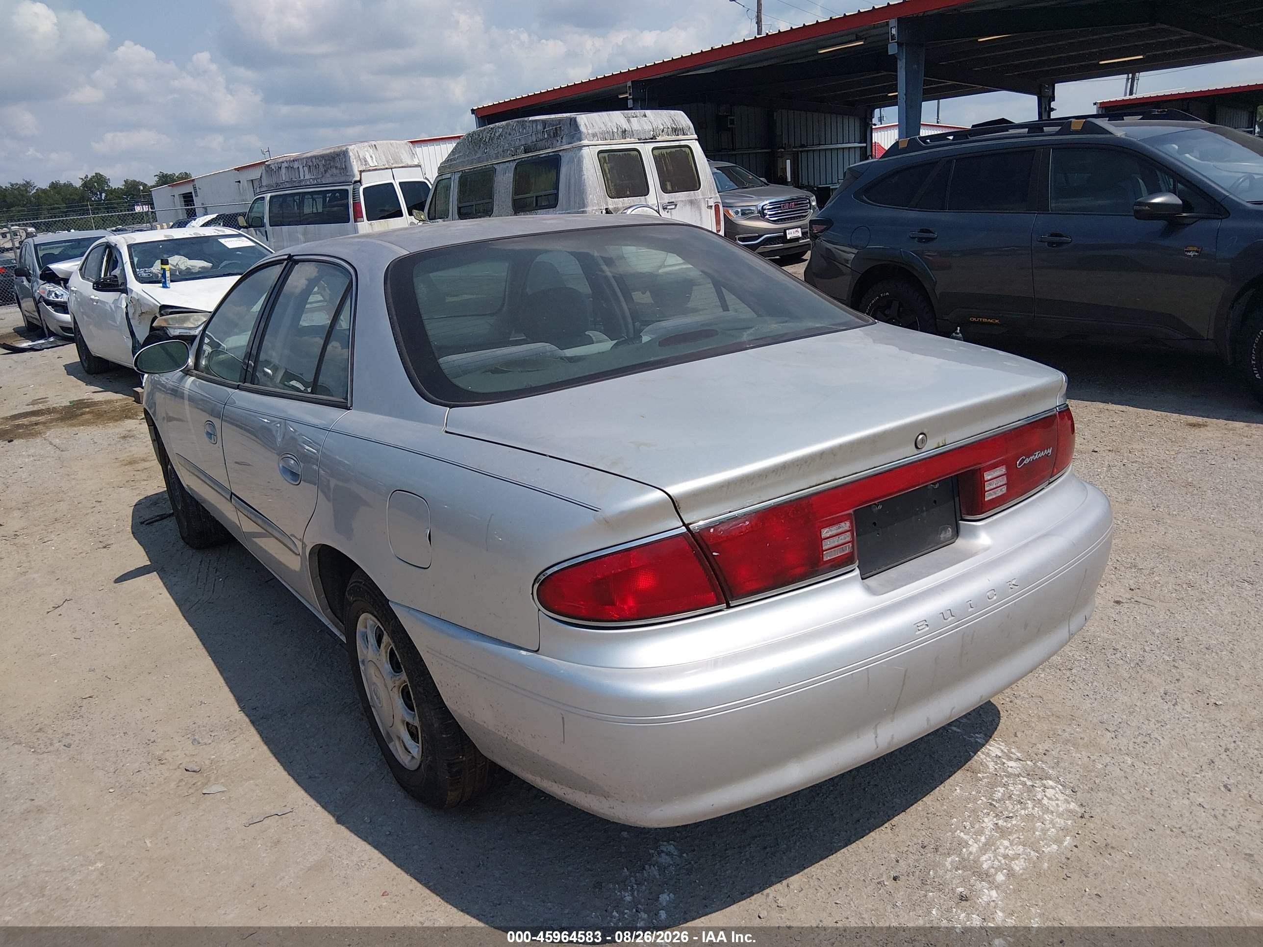 2005 Buick Century   Silver vin: 2G4WS52J551142066